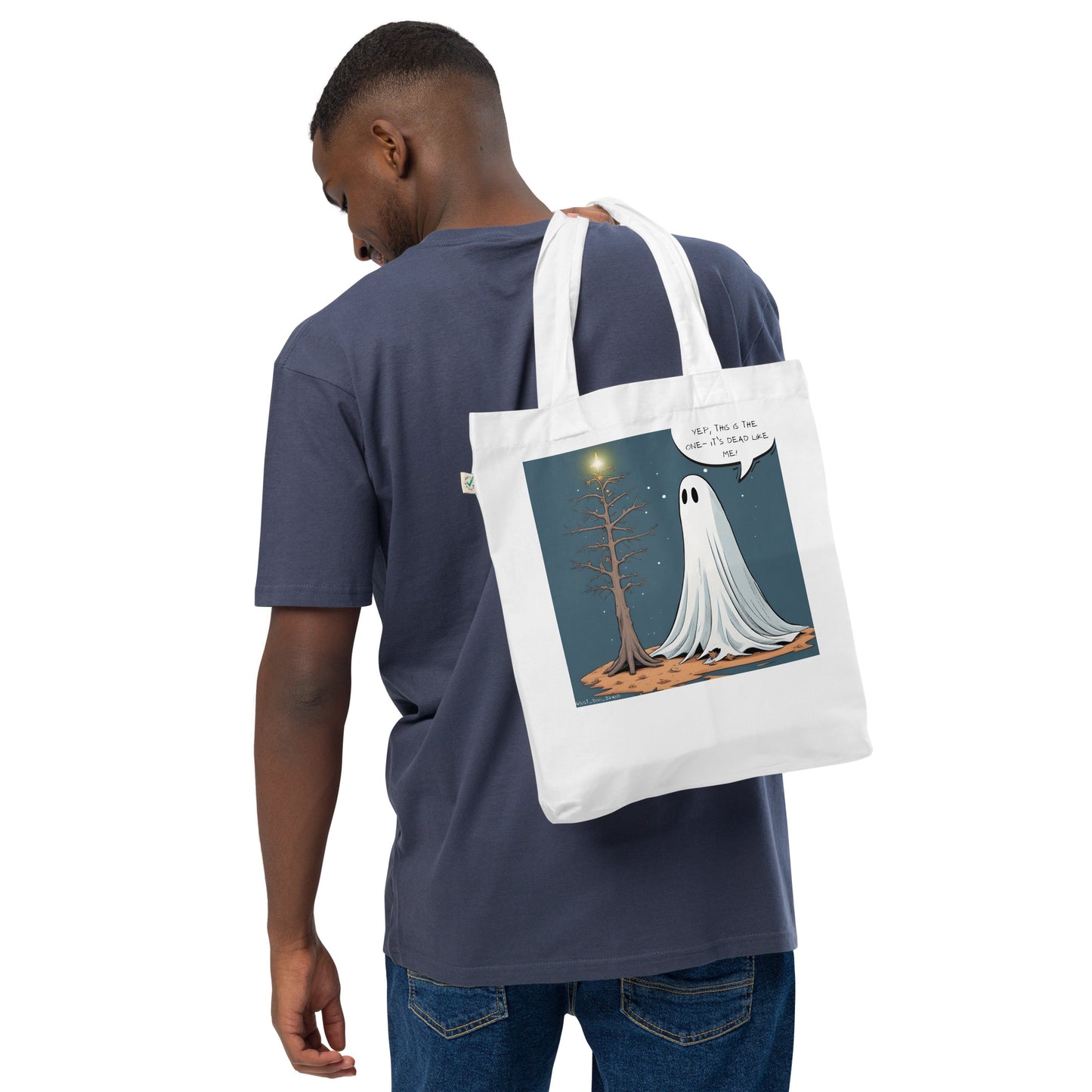 It's dead like me! Organic fashion tote bag