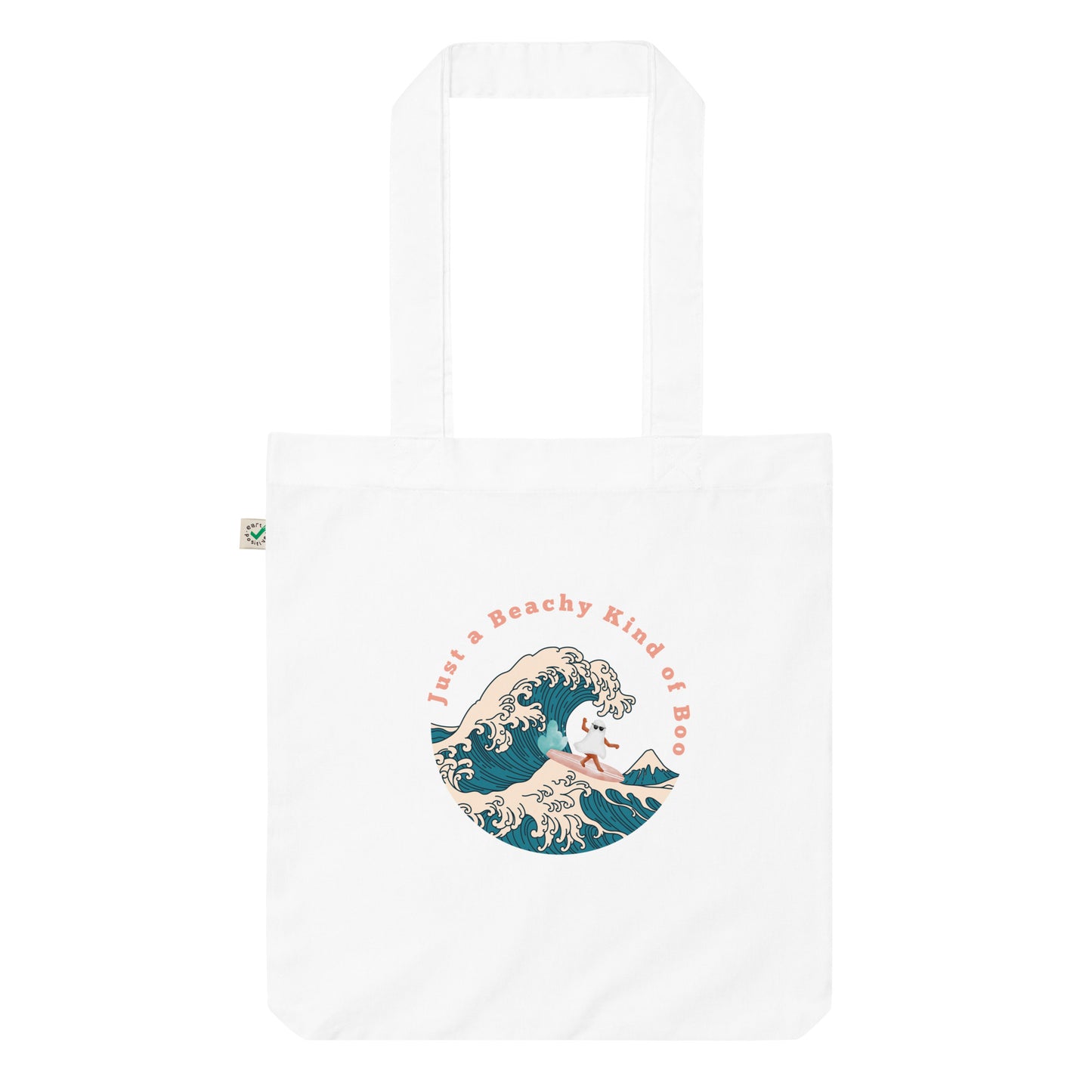 Beachy boo Organic fashion tote bag