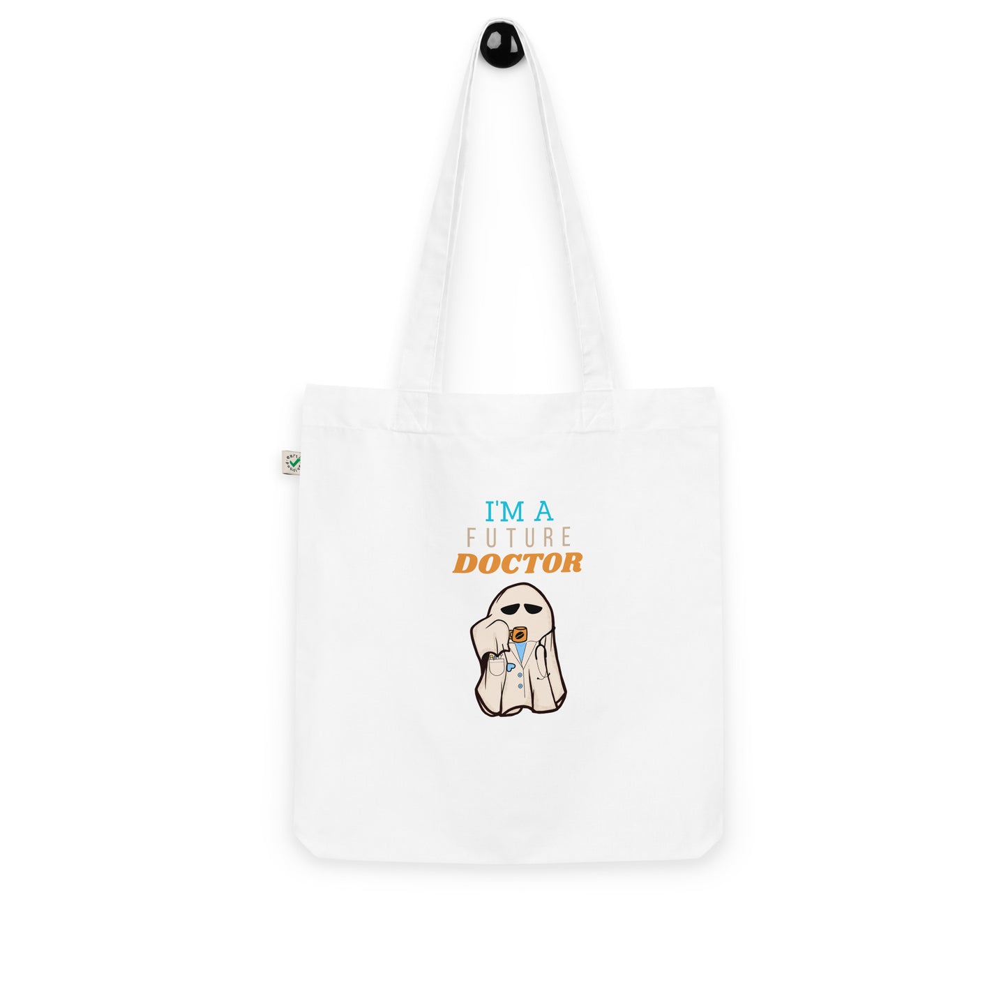 Future Doctor Organic fashion tote bag