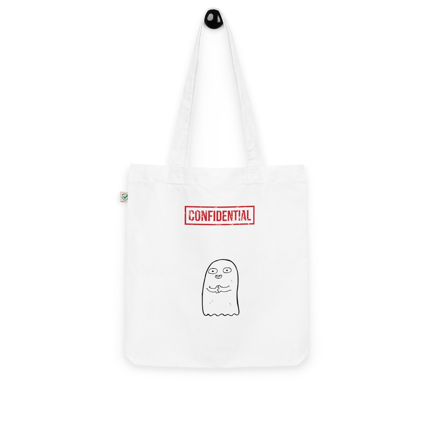 Confidential Organic fashion tote bag