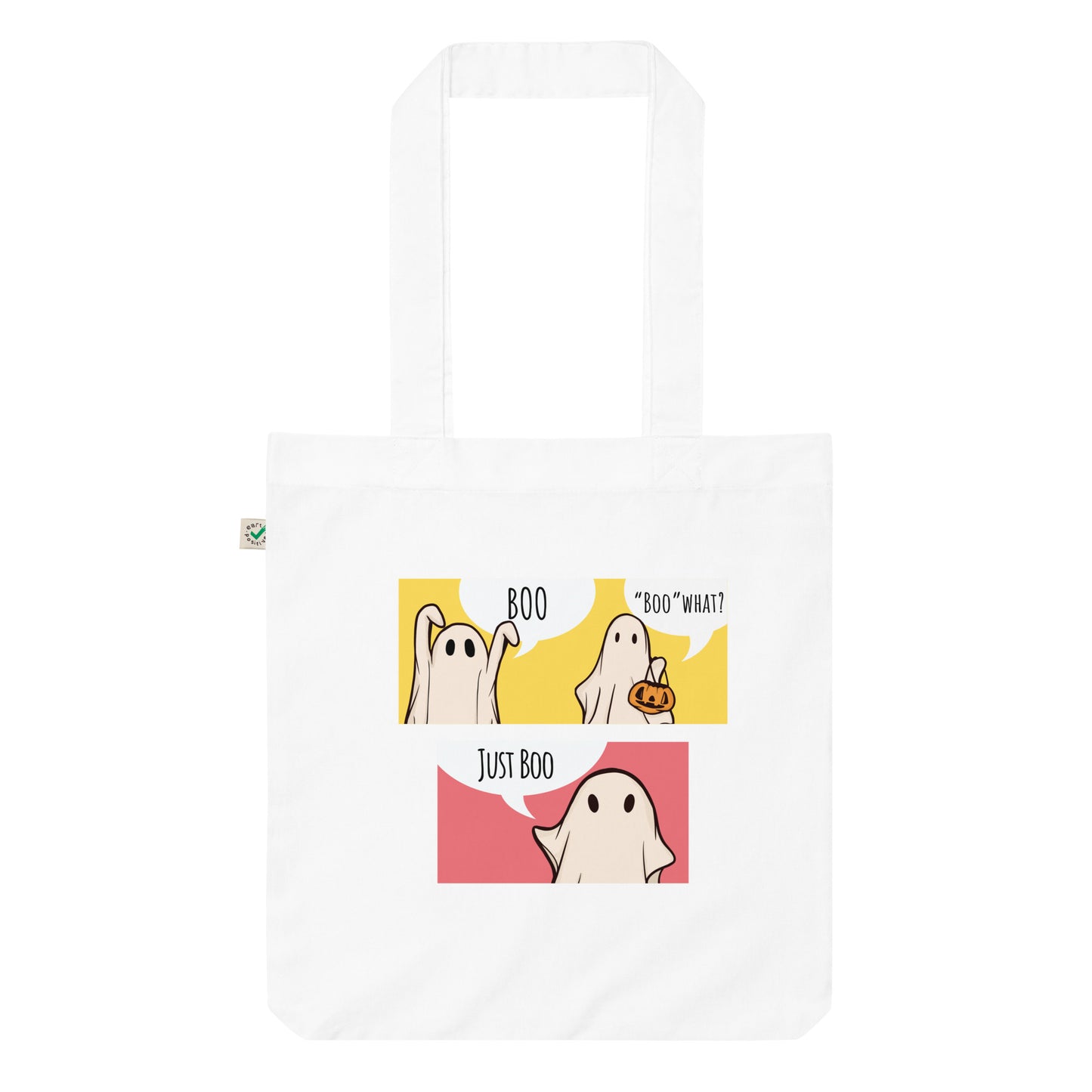 Just Boo Organic fashion tote bag