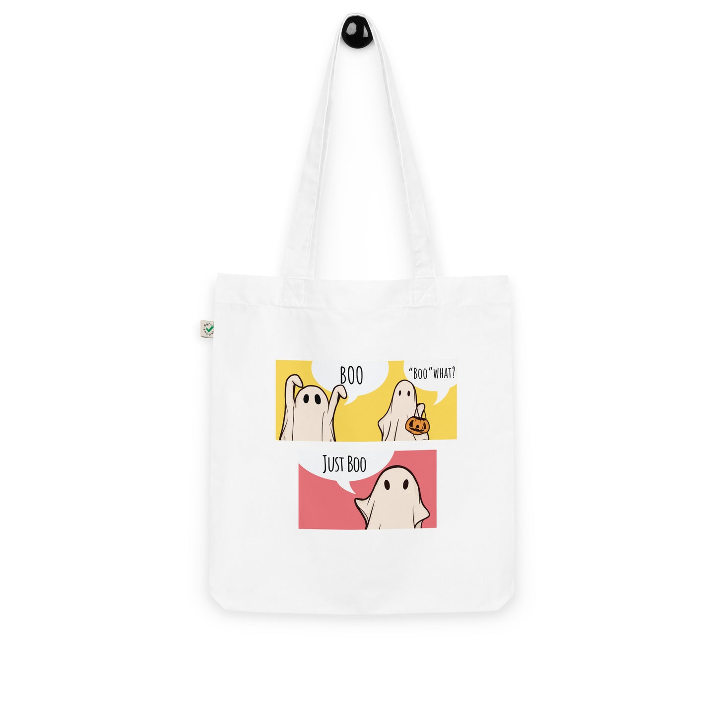 Just Boo Organic fashion tote bag