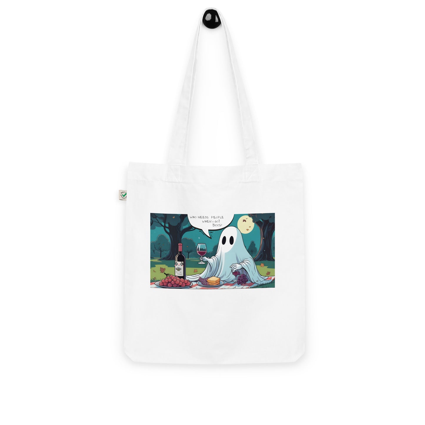 Only Boos Organic fashion tote bag