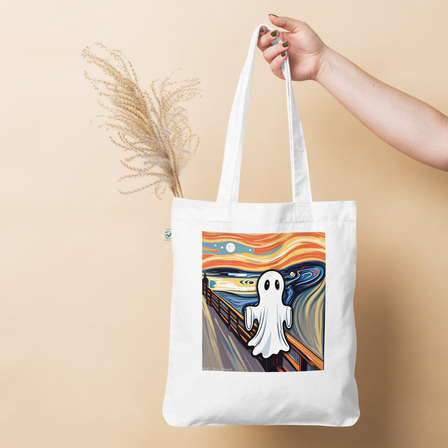 The Whisper Organic fashion tote bag