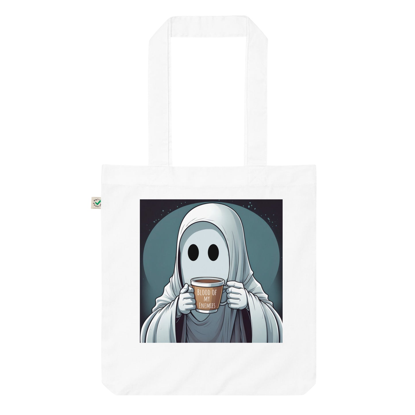 Happy Monday Organic fashion tote bag