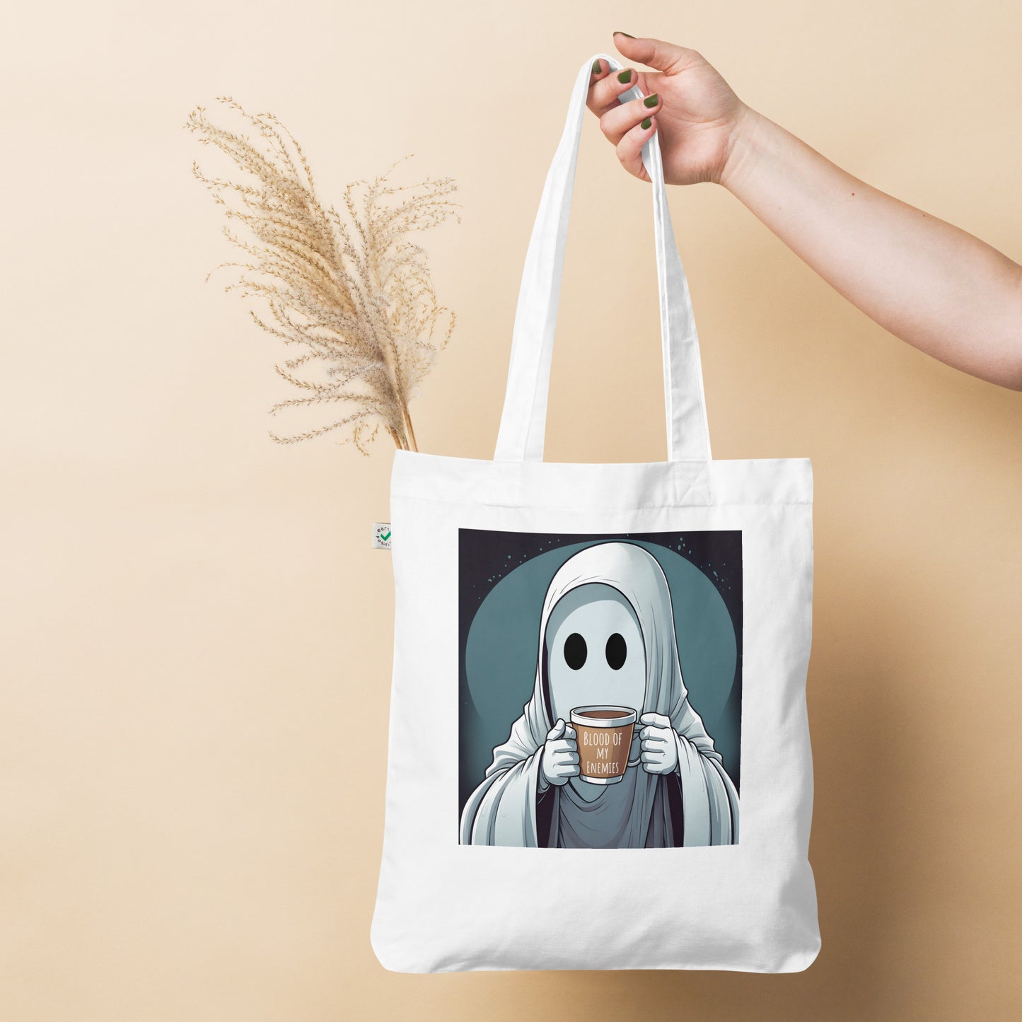 Happy Monday Organic fashion tote bag