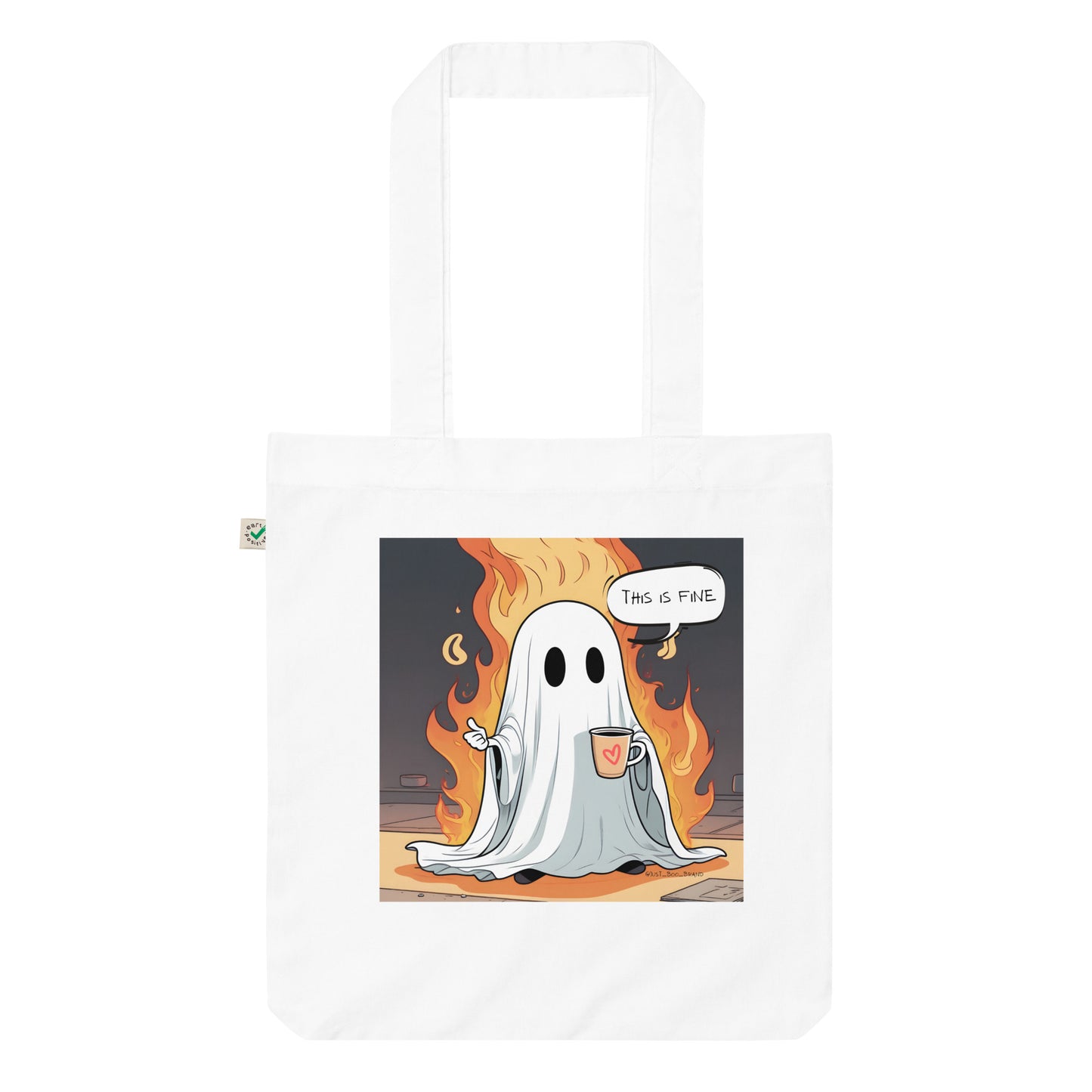 This is Fine Organic fashion tote bag