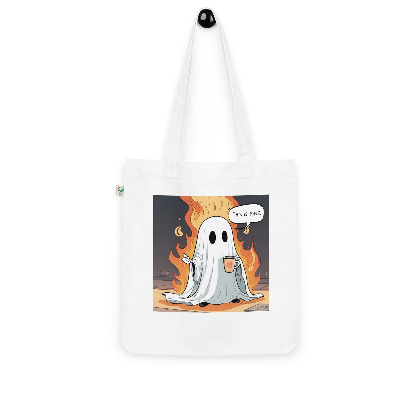 This is Fine Organic fashion tote bag