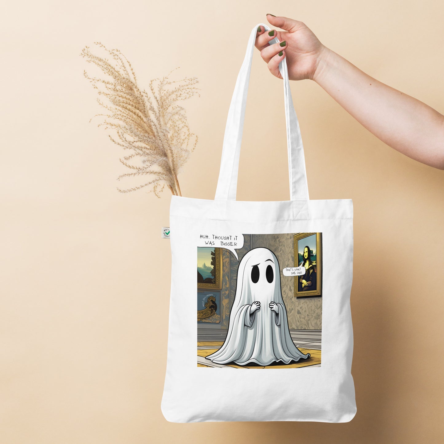 That's what she said Organic fashion tote bag