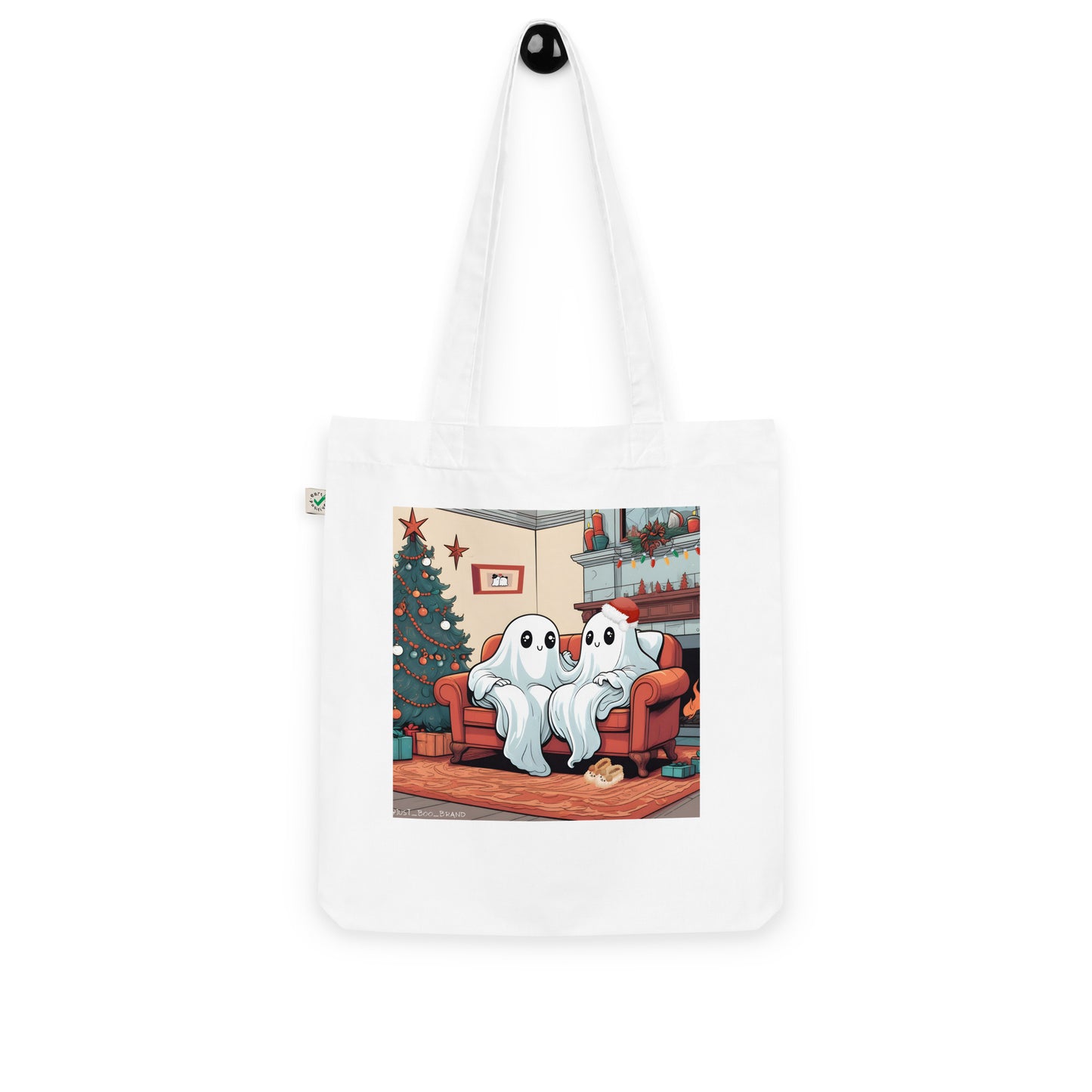 All I want for Xmas is boo Organic fashion tote bag