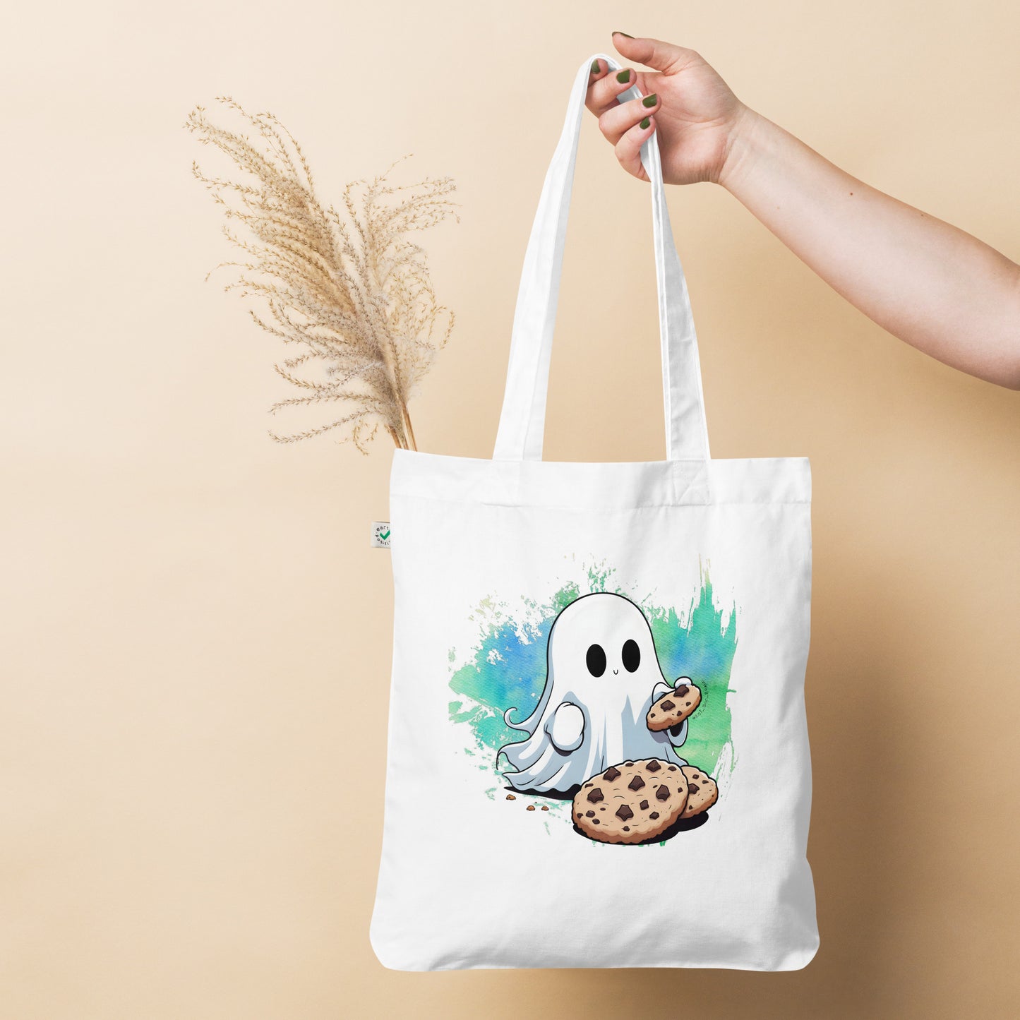 Cookieess Organic fashion tote bag