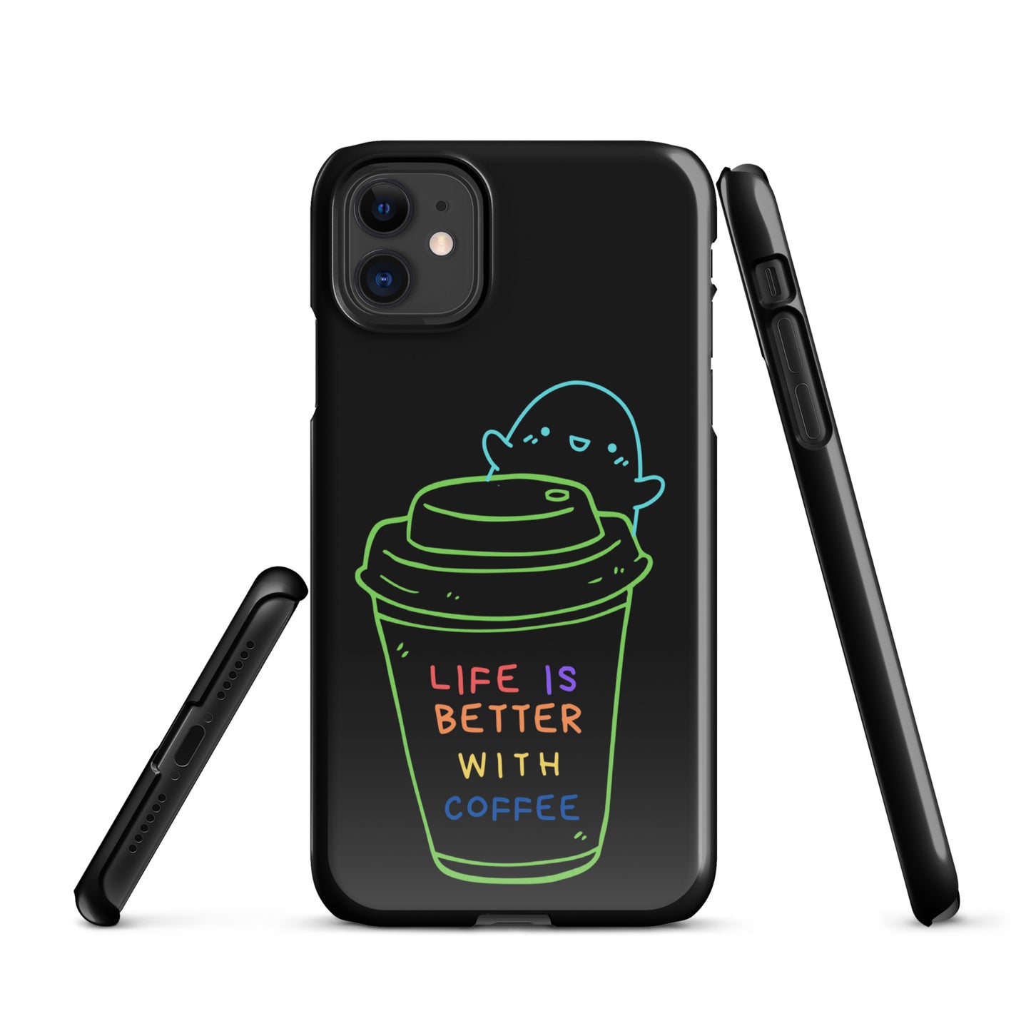 Life is better with coffee Snap case for iPhone®