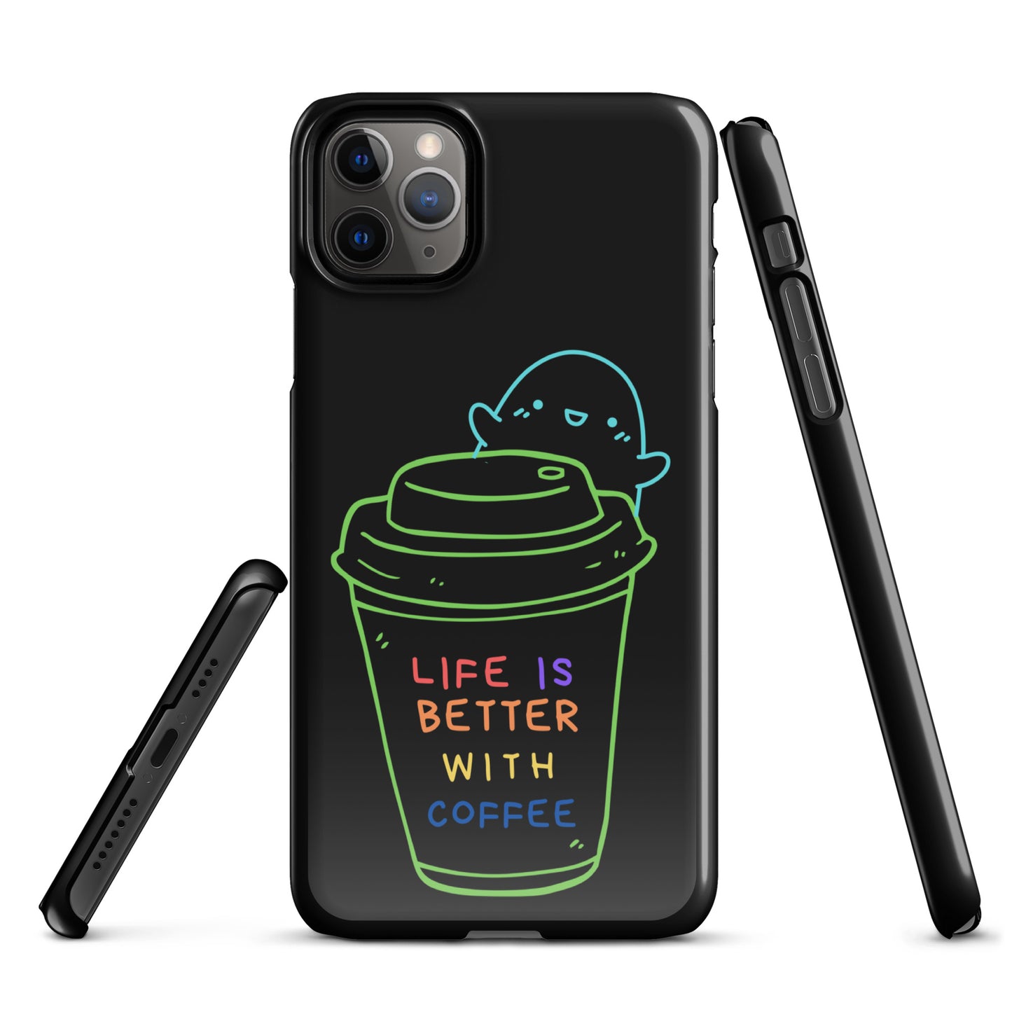 Life is better with coffee Snap case for iPhone®