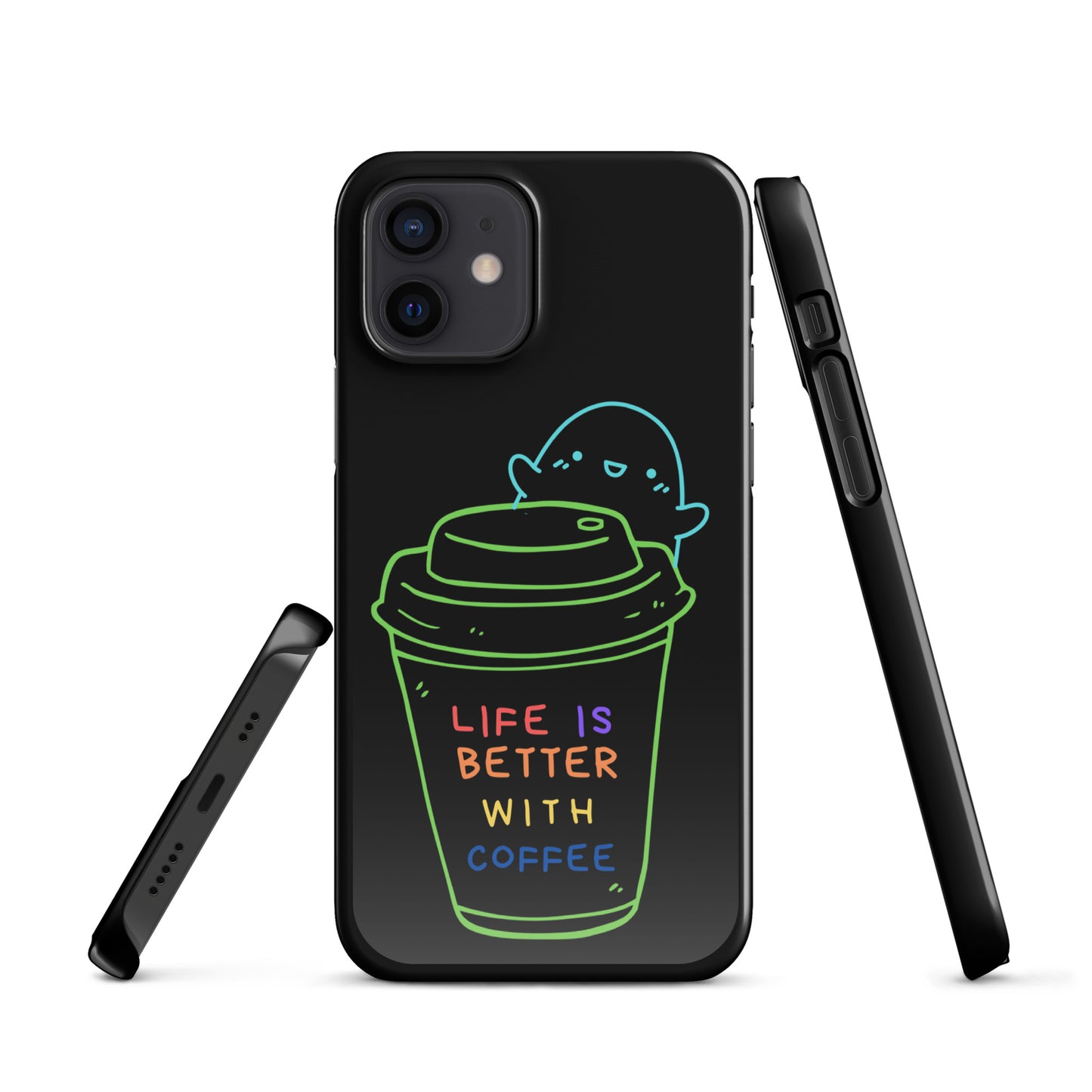 Life is better with coffee Snap case for iPhone®