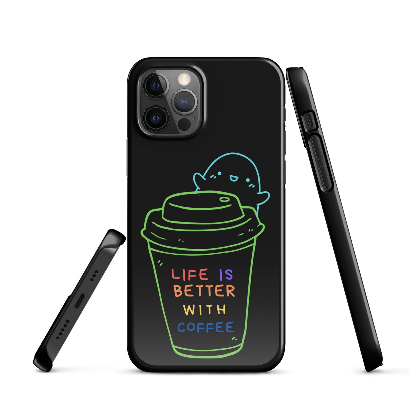 Life is better with coffee Snap case for iPhone®