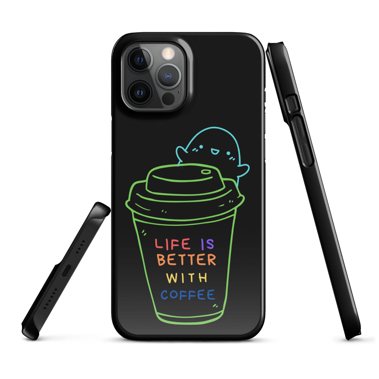 Life is better with coffee Snap case for iPhone®