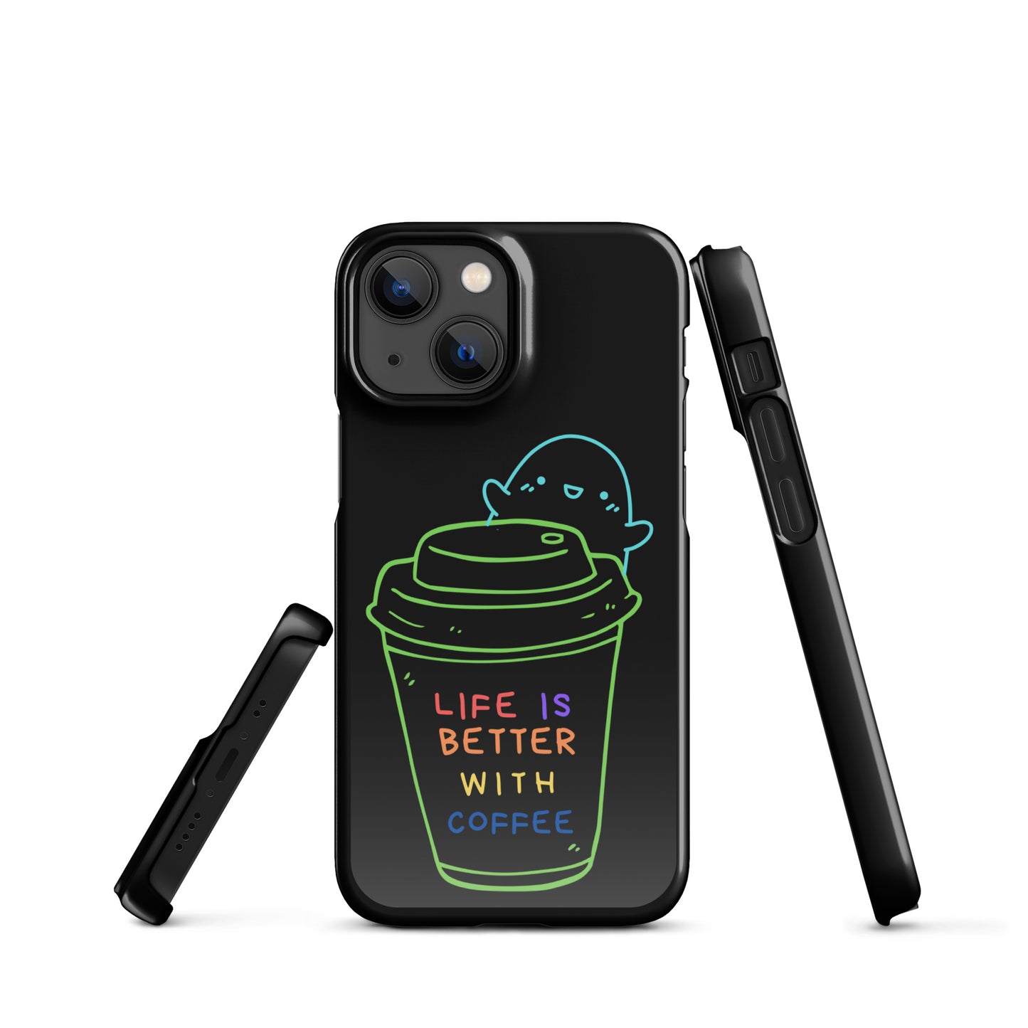 Life is better with coffee Snap case for iPhone®