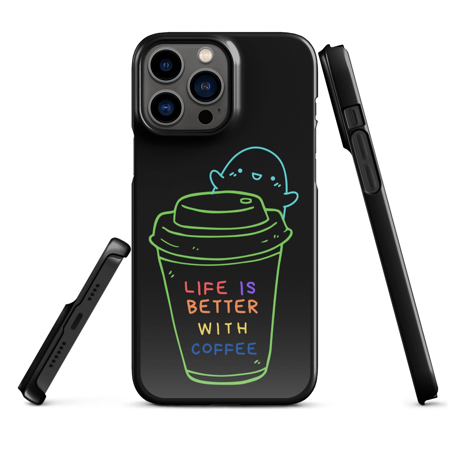 Life is better with coffee Snap case for iPhone®