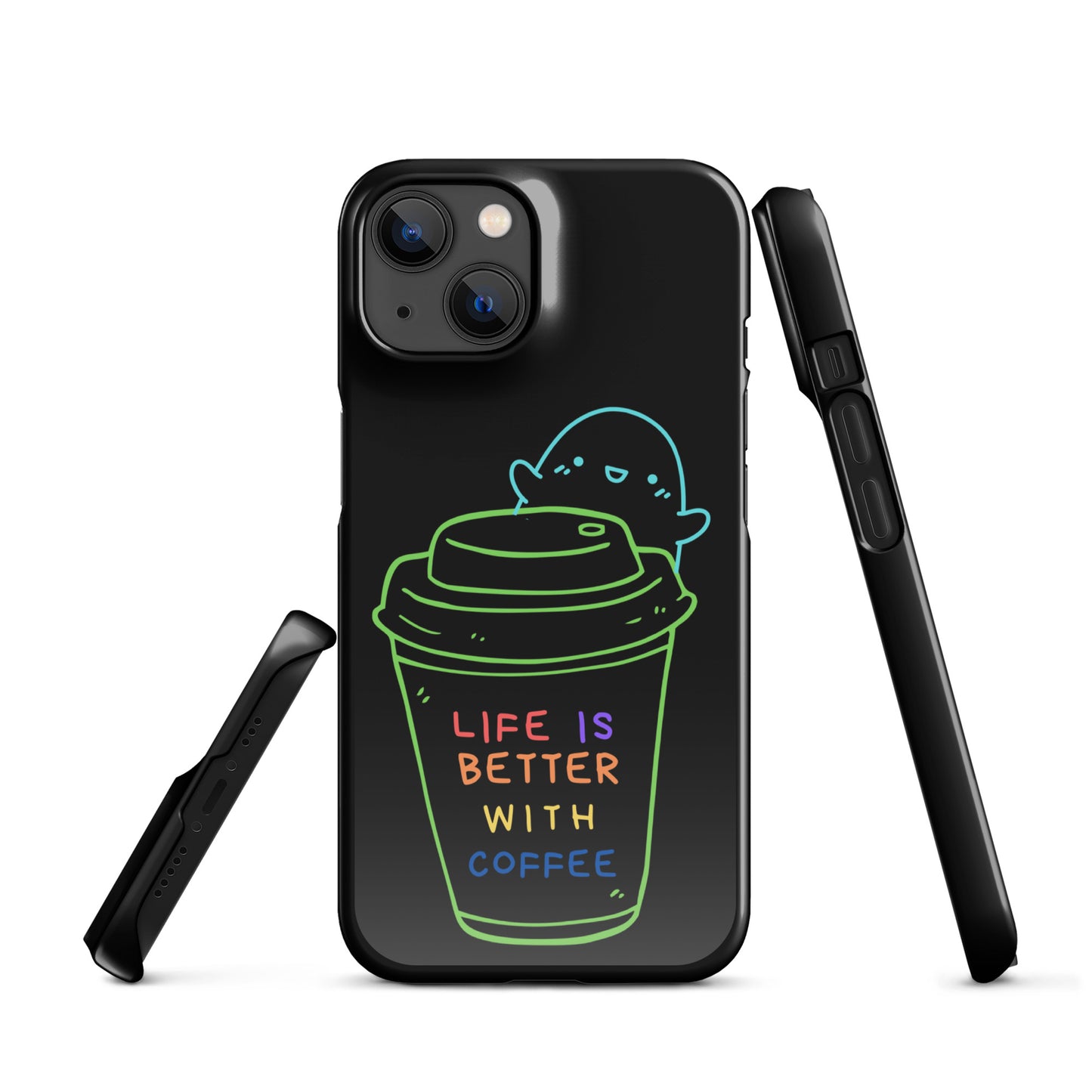 Life is better with coffee Snap case for iPhone®