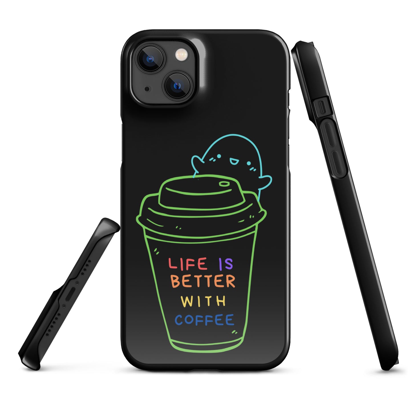 Life is better with coffee Snap case for iPhone®