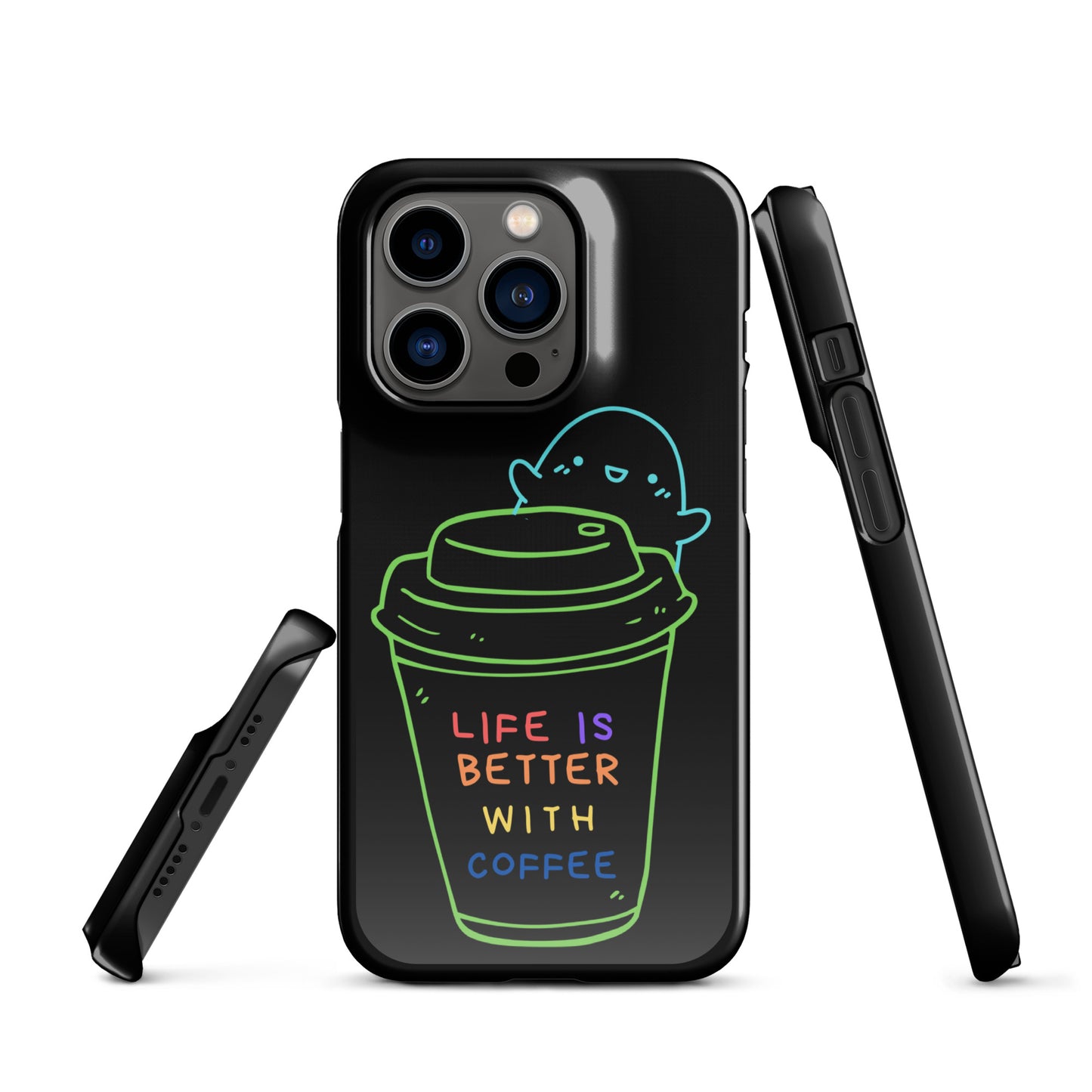 Life is better with coffee Snap case for iPhone®