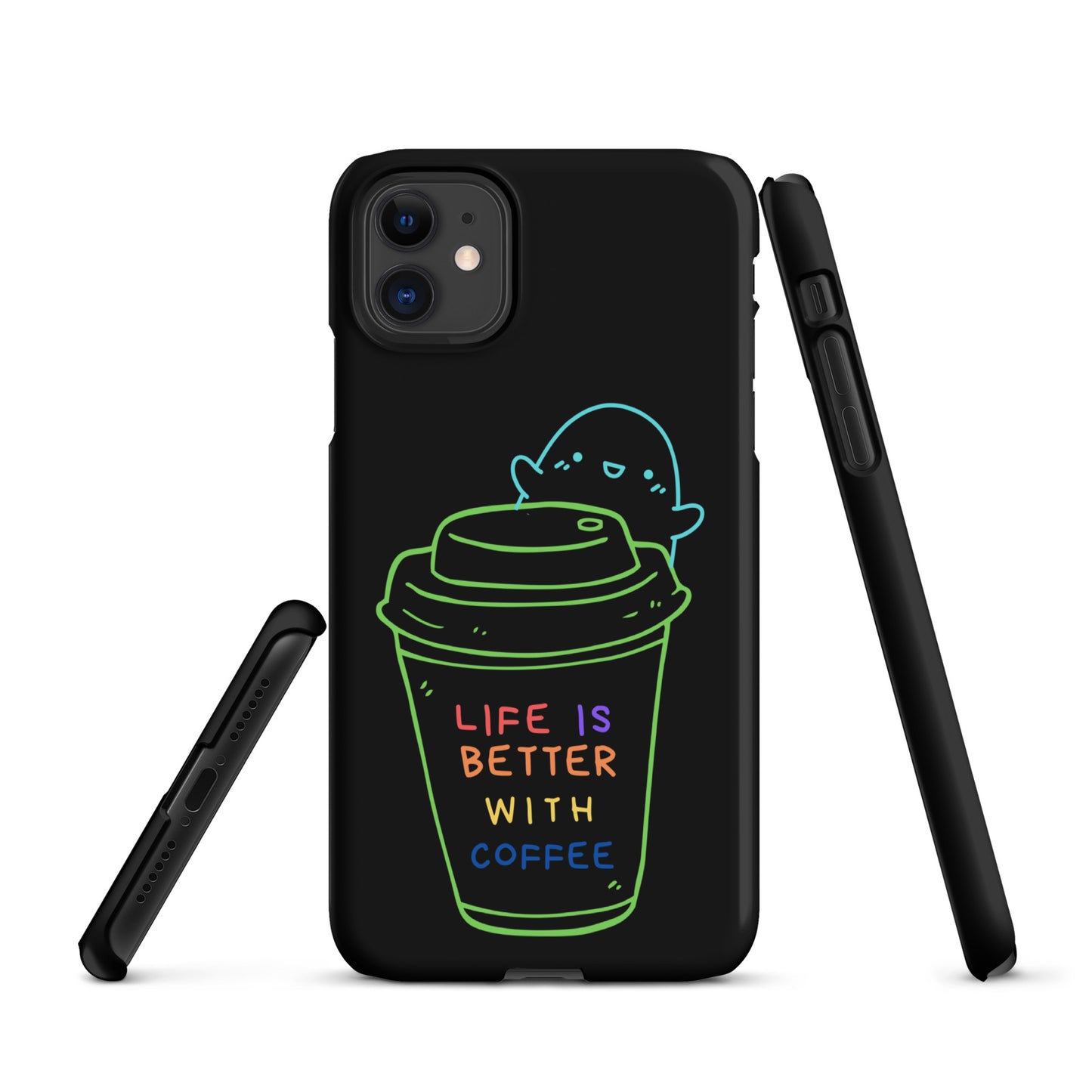 Life is better with coffee Snap case for iPhone®