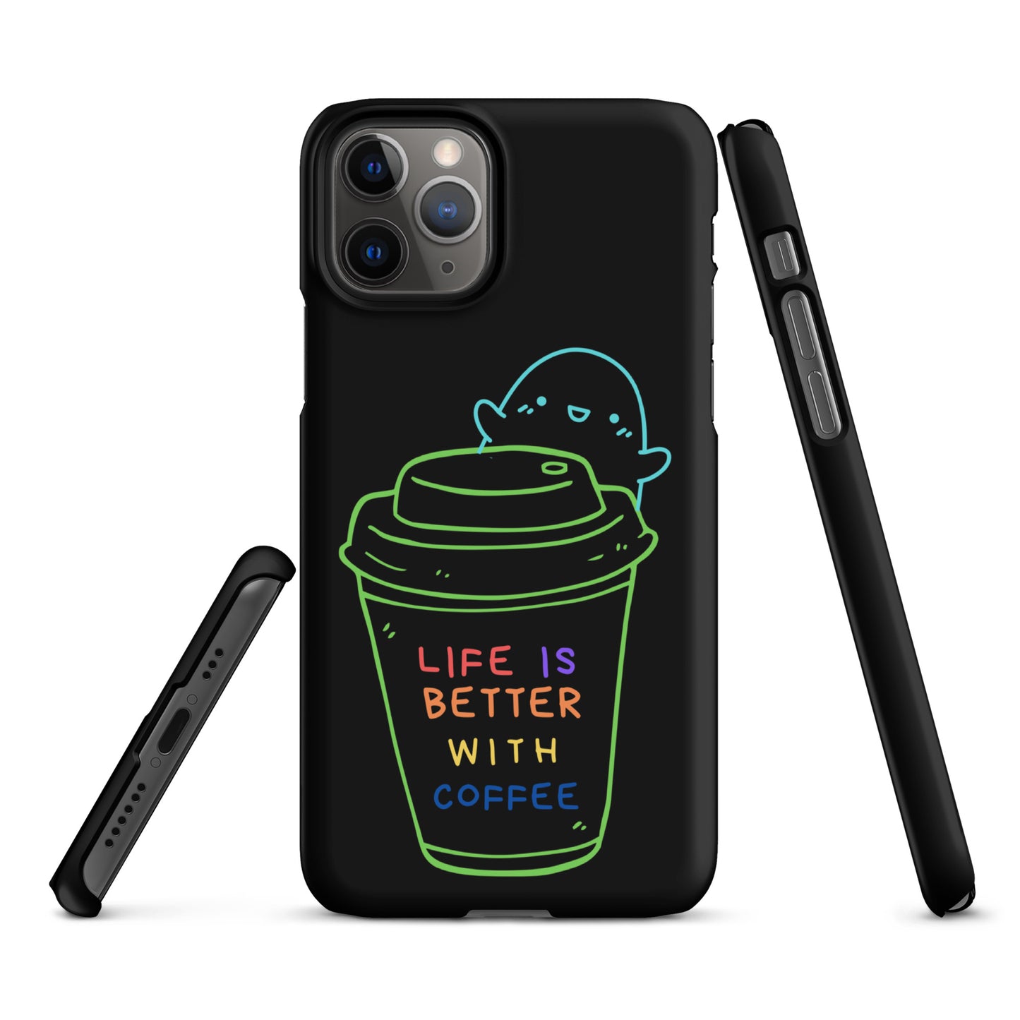 Life is better with coffee Snap case for iPhone®