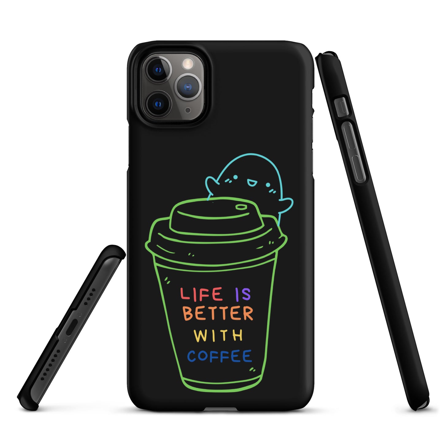 Life is better with coffee Snap case for iPhone®