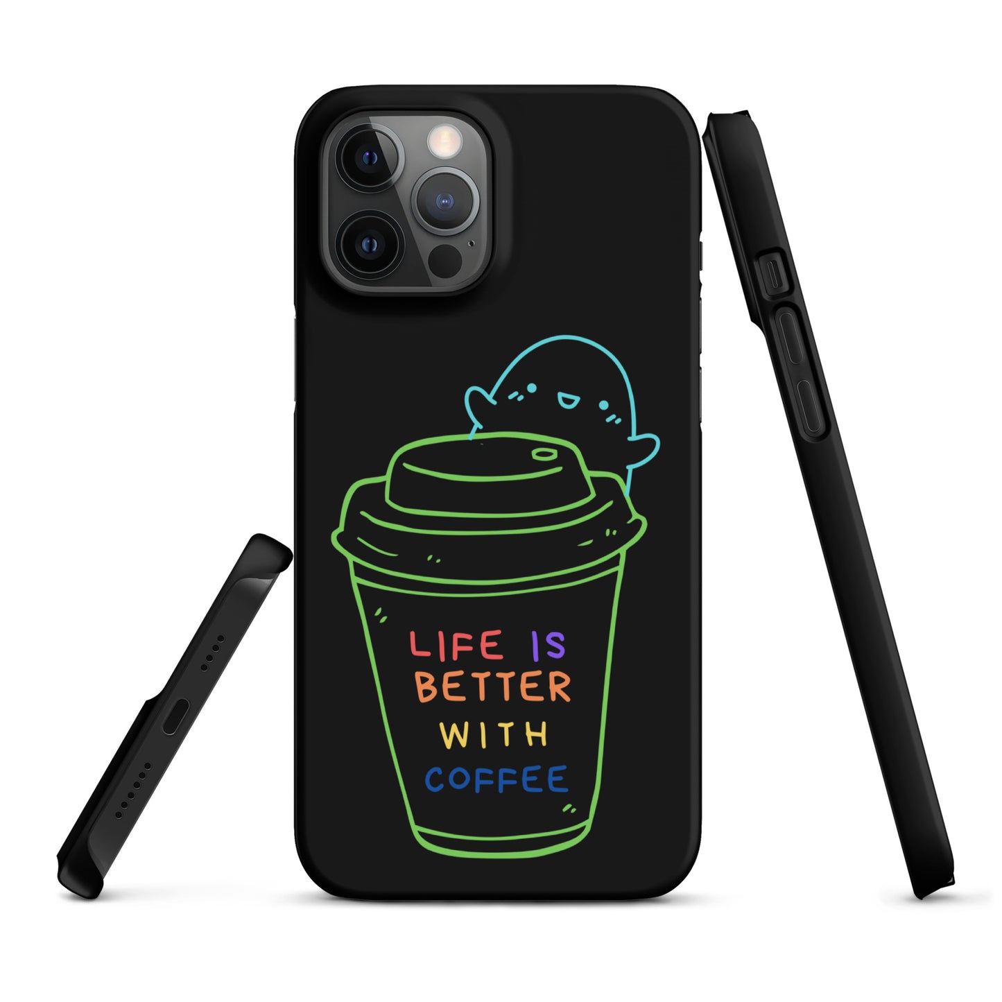 Life is better with coffee Snap case for iPhone®