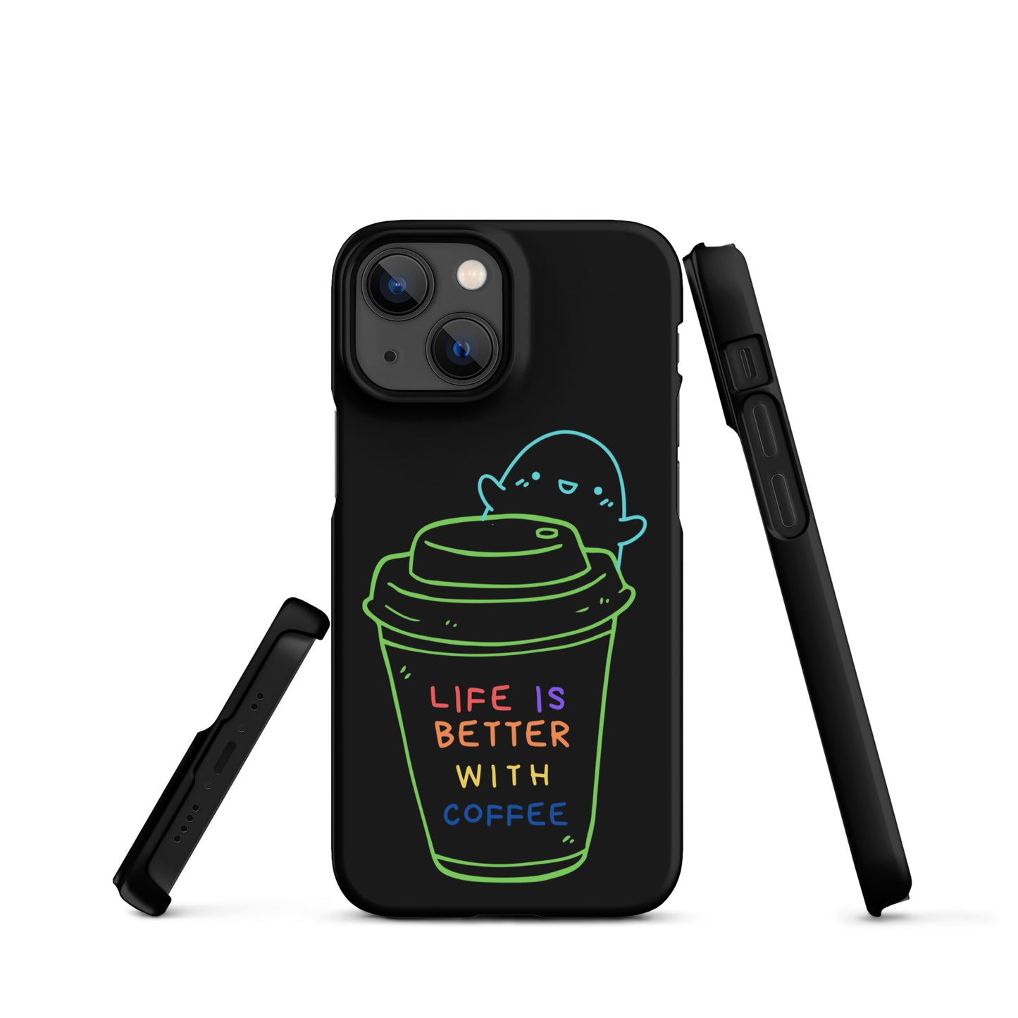 Life is better with coffee Snap case for iPhone®