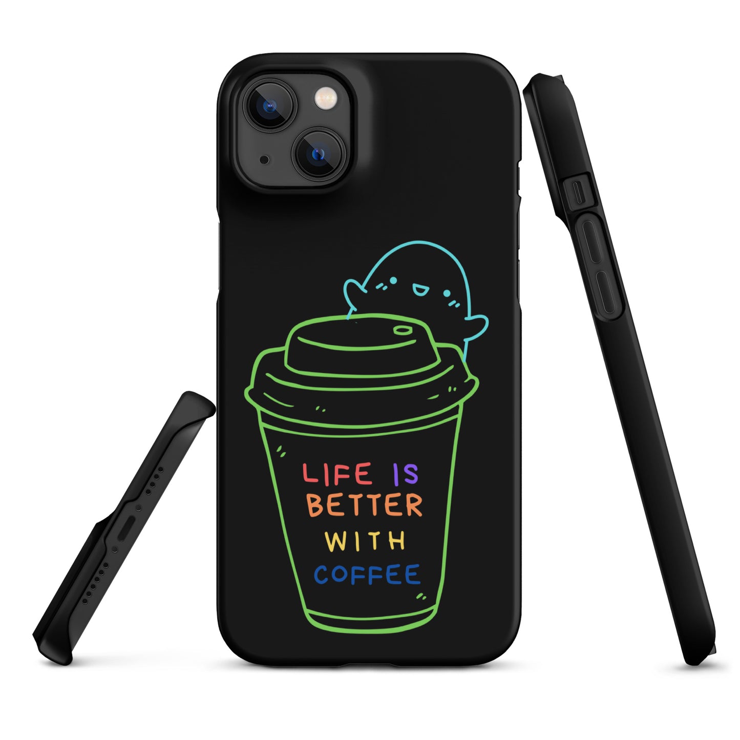 Life is better with coffee Snap case for iPhone®