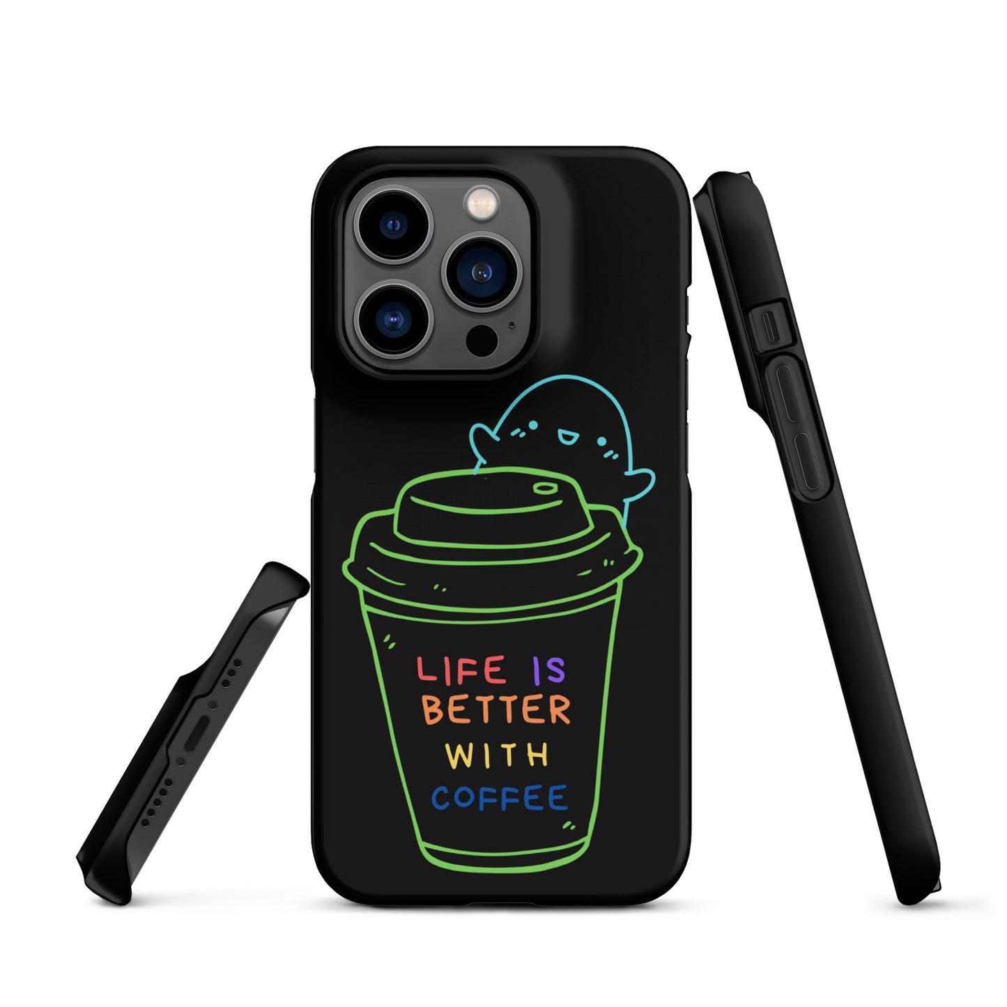 Life is better with coffee Snap case for iPhone®