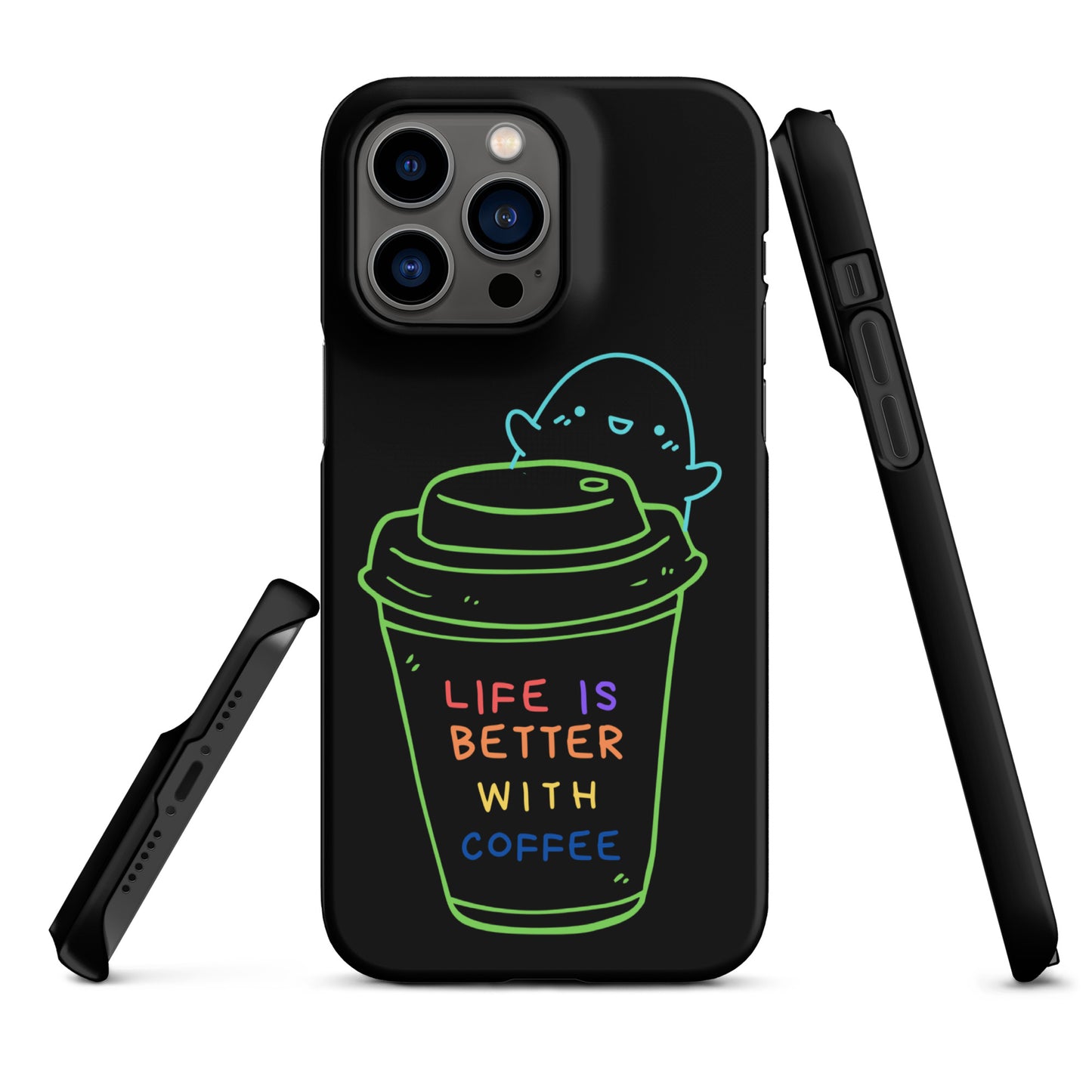 Life is better with coffee Snap case for iPhone®