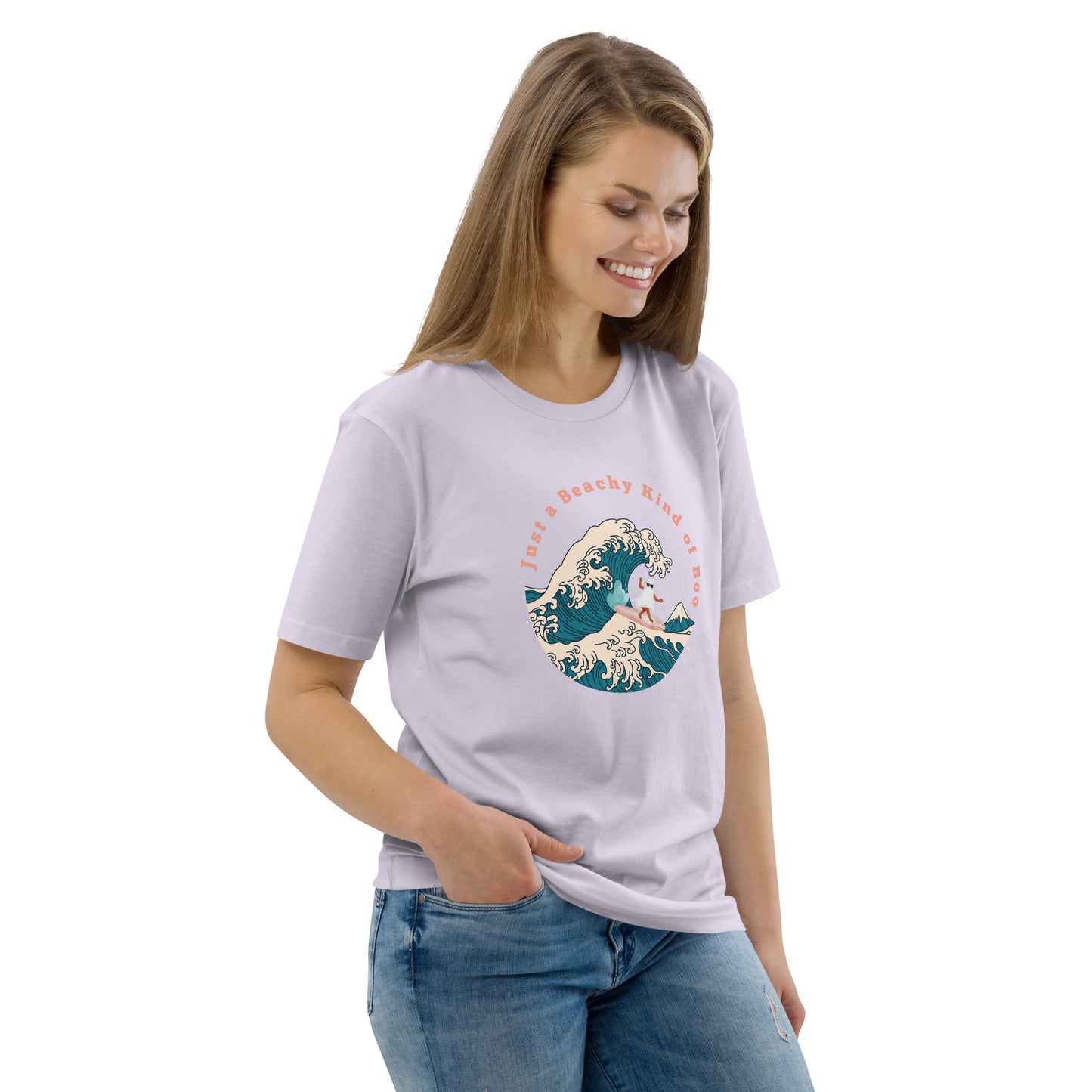 Beachy Boo Unisex organic cotton t-shirt