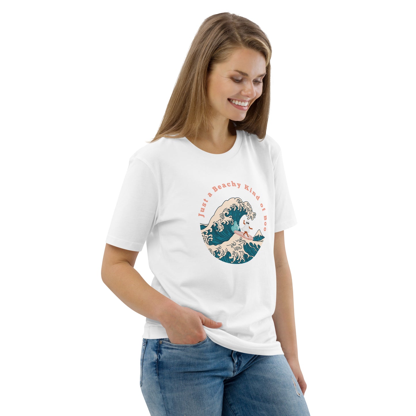 Beachy Boo Unisex organic cotton t-shirt