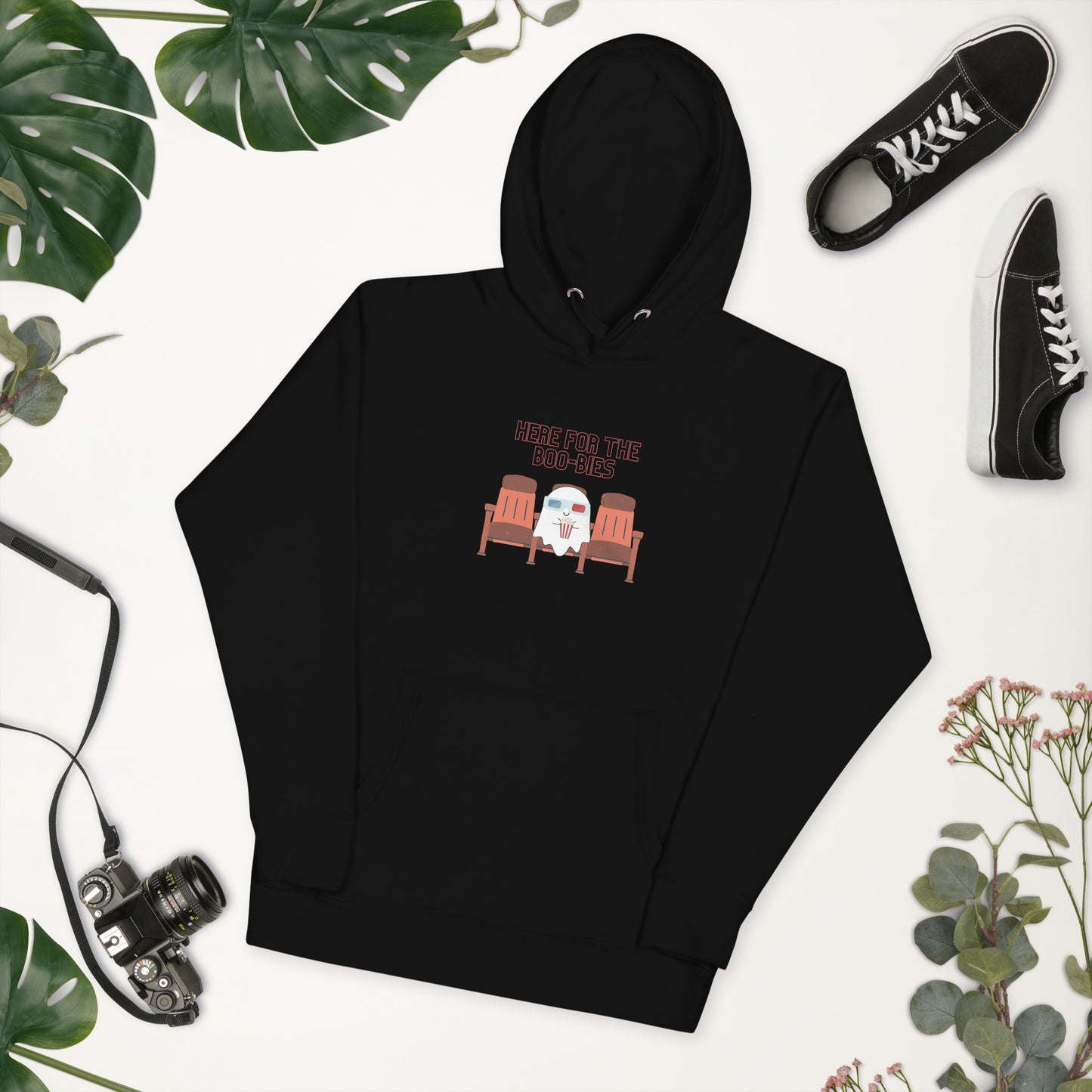 Here for the Boo-bies Unisex Hoodie