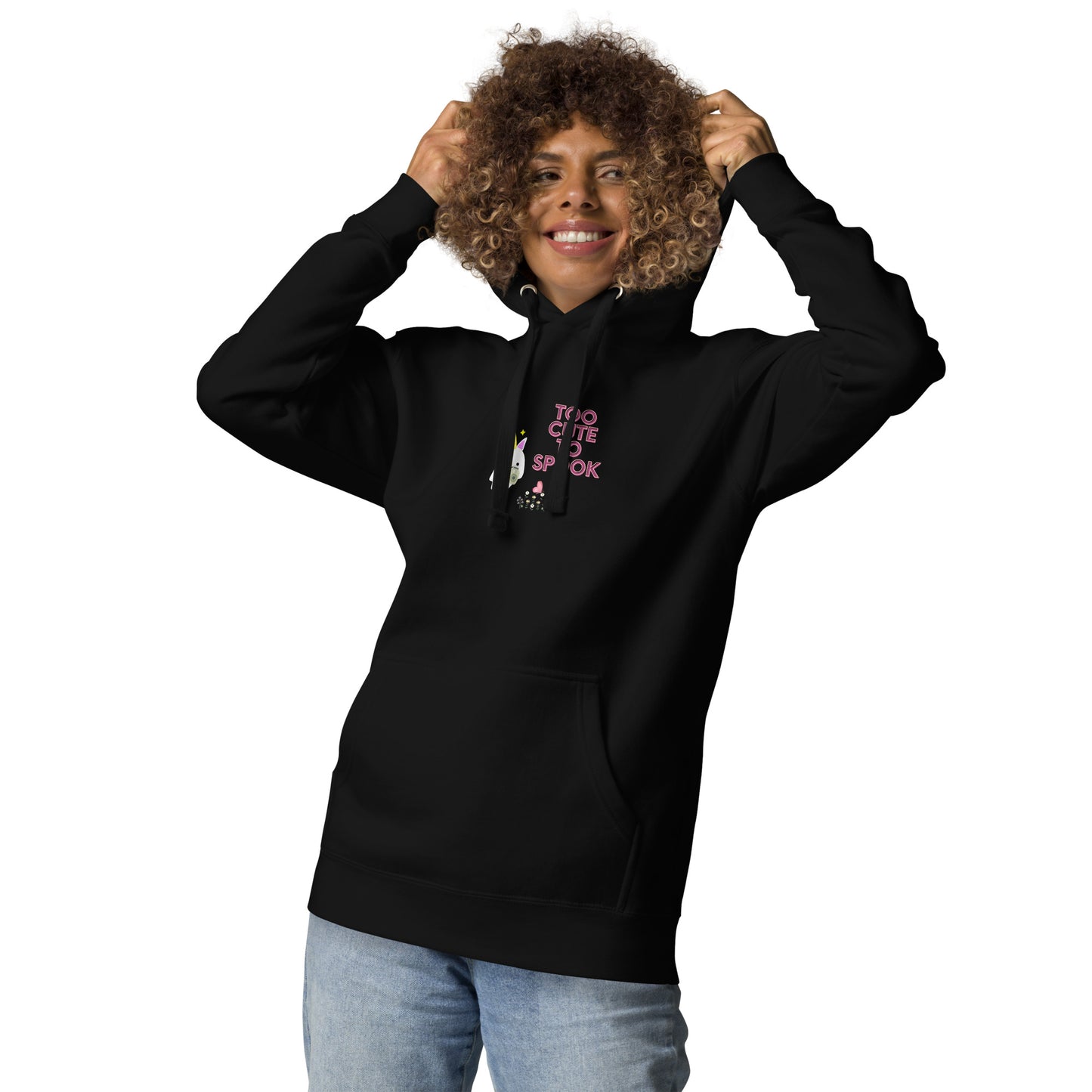 Too cute to spook Unisex Hoodie