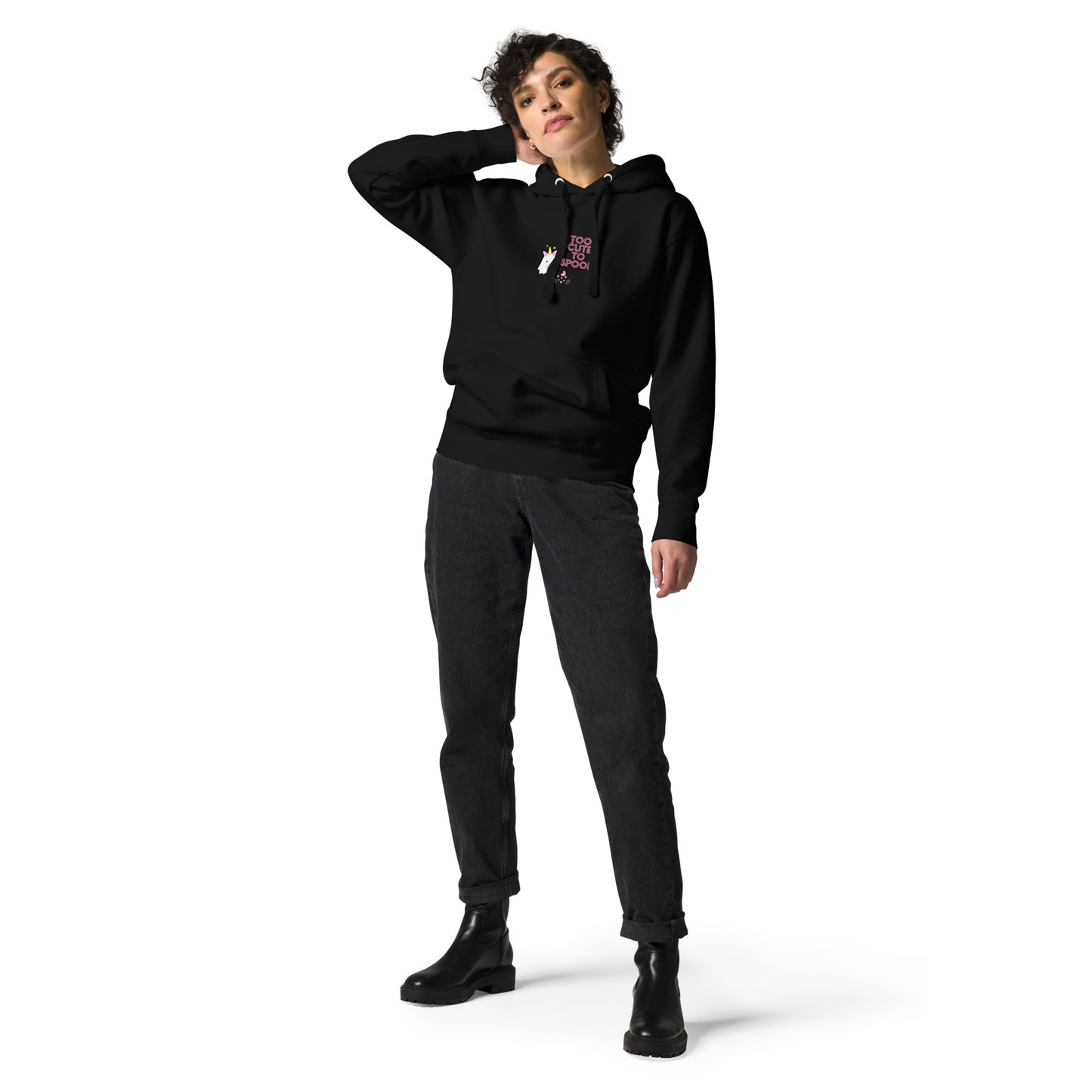 Too cute to spook Unisex Hoodie