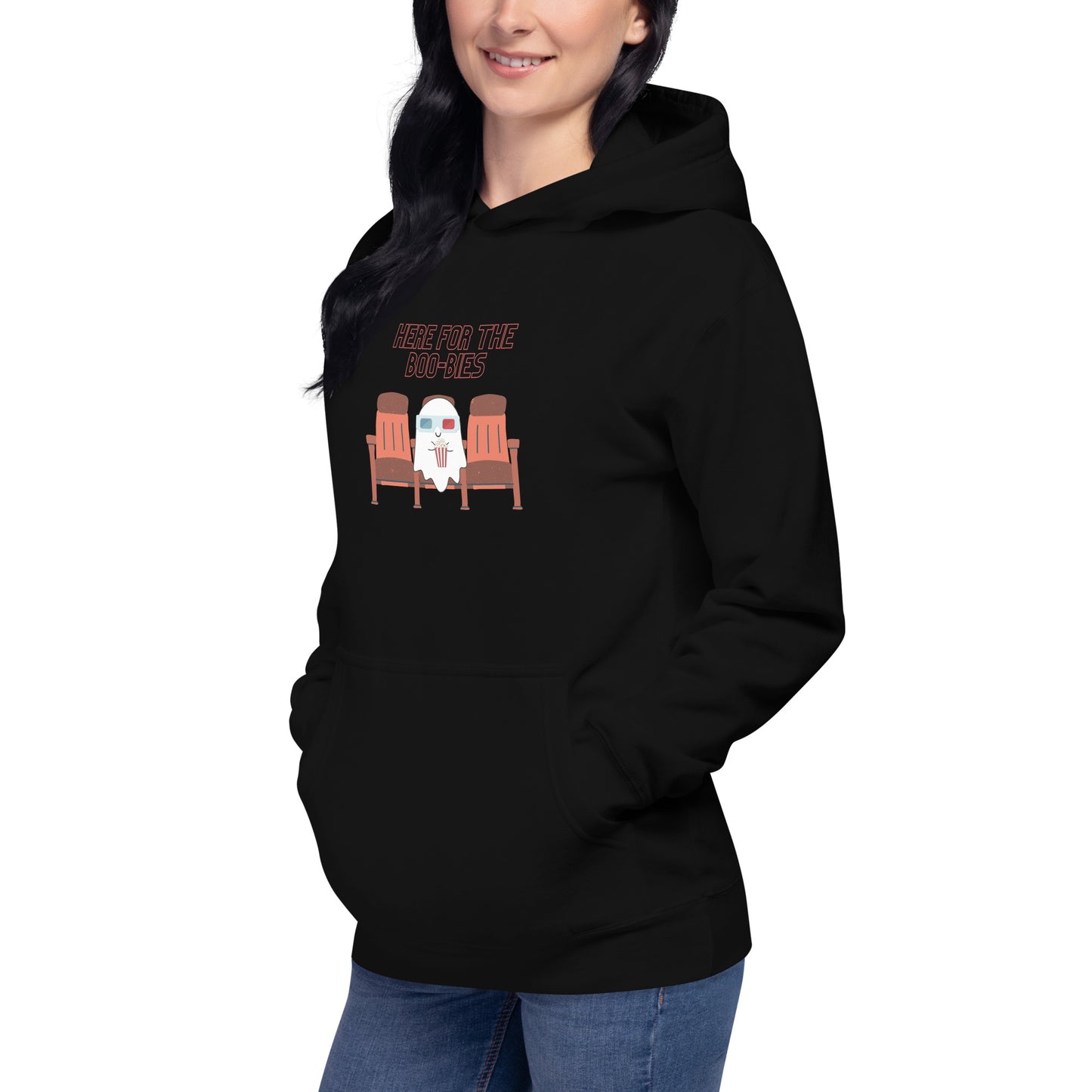 Here for the Boo-bies Unisex Hoodie