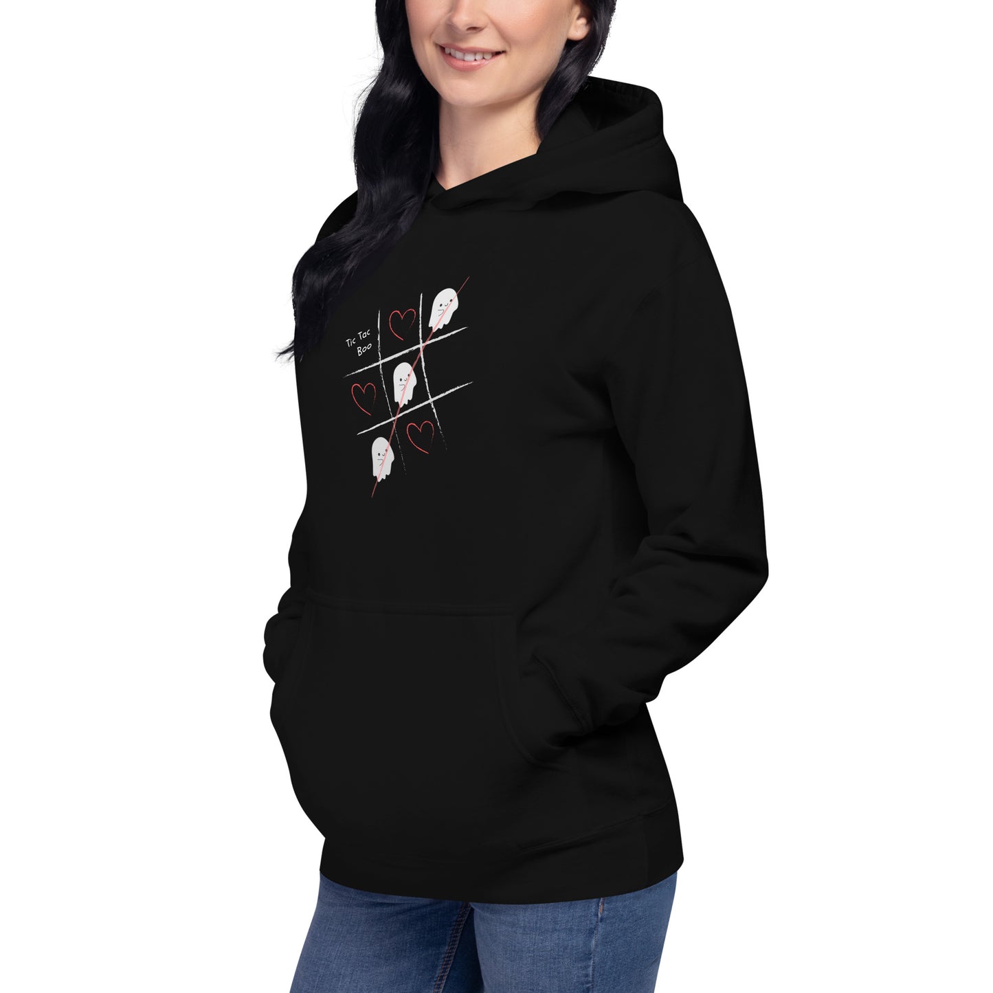 Tic Tac Boo Unisex Hoodie