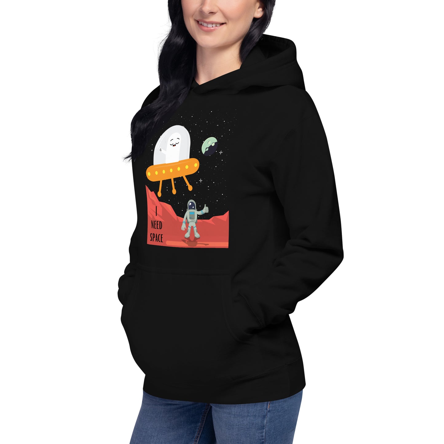 I Need Space Unisex Hoodie