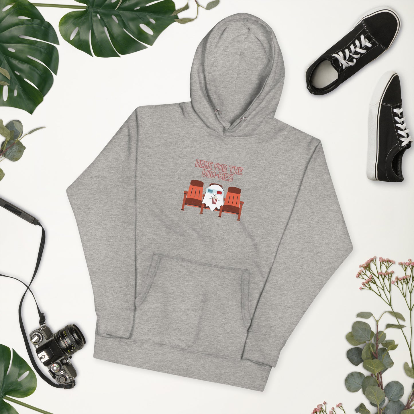 Here for the Boo-bies Unisex Hoodie