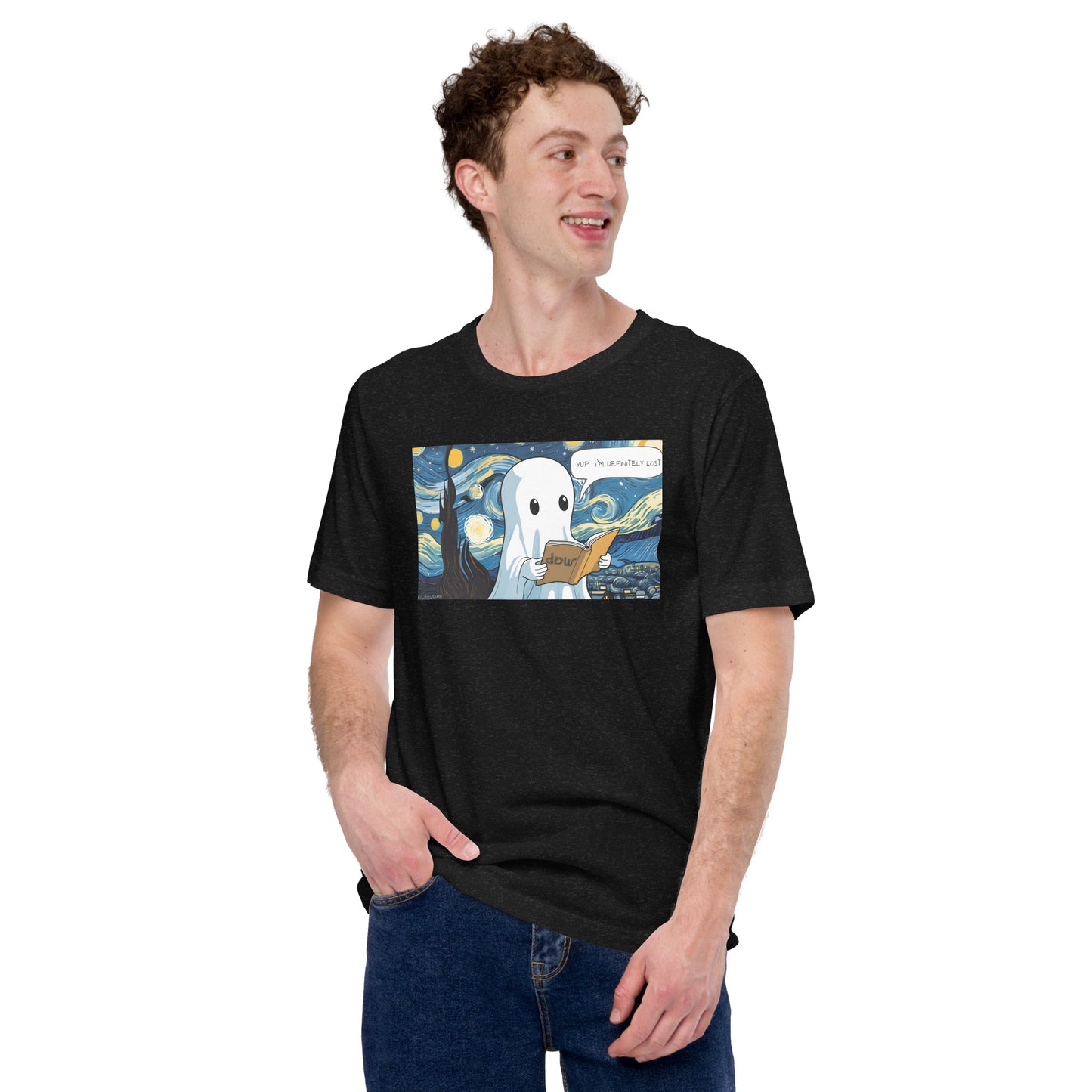 Lost in the Starry Night Unisex t-shirt