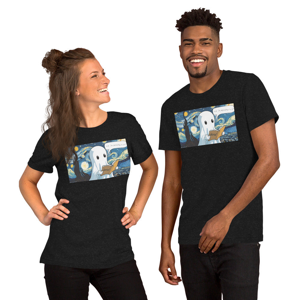 Lost in the Starry Night Unisex t-shirt