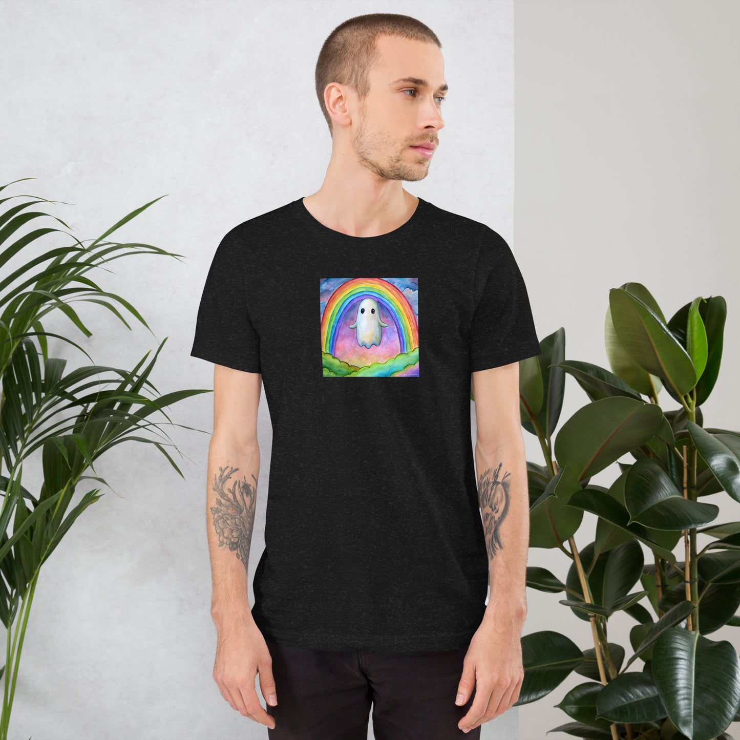 Rainbow Boo Unisex t-shirt