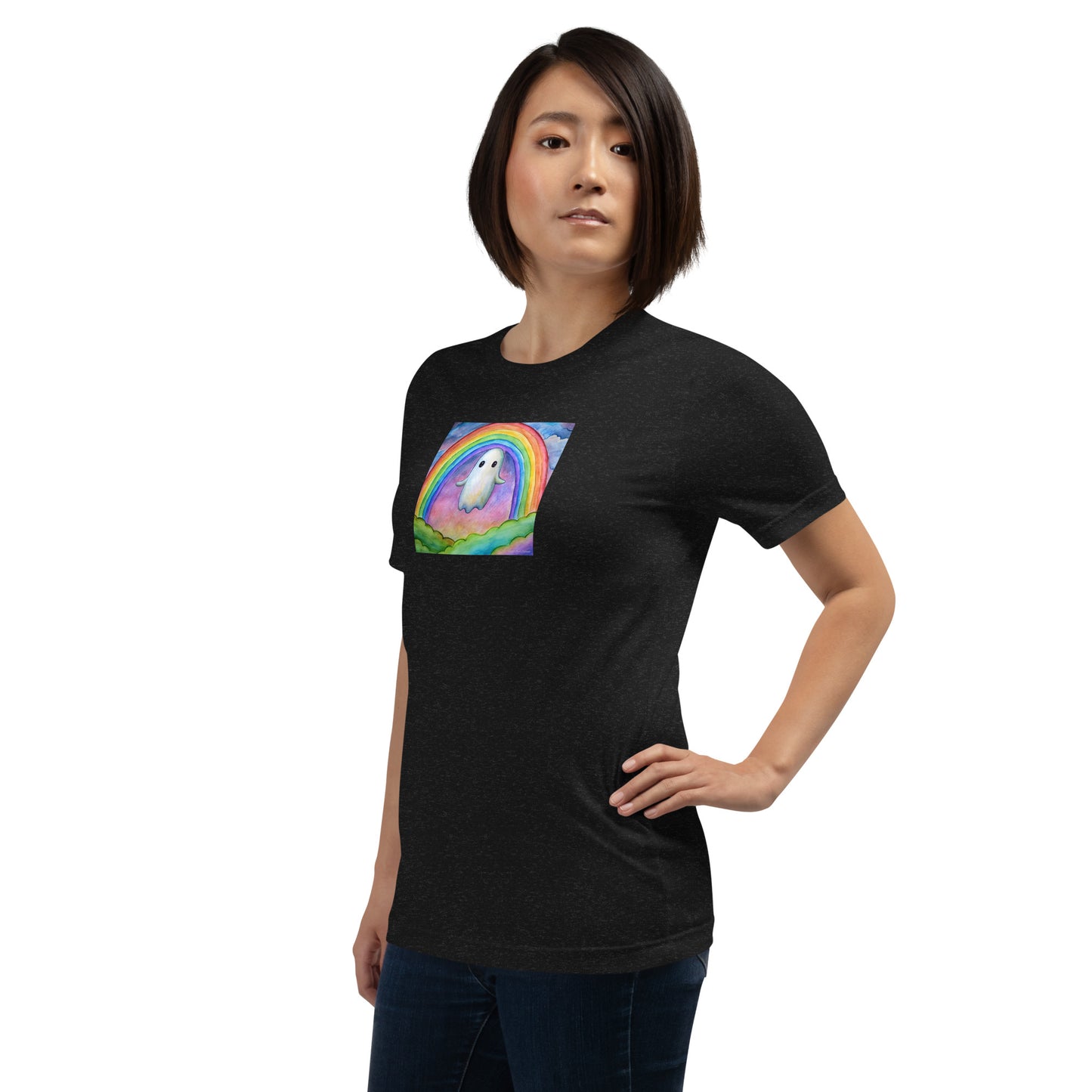 Rainbow Boo Unisex t-shirt