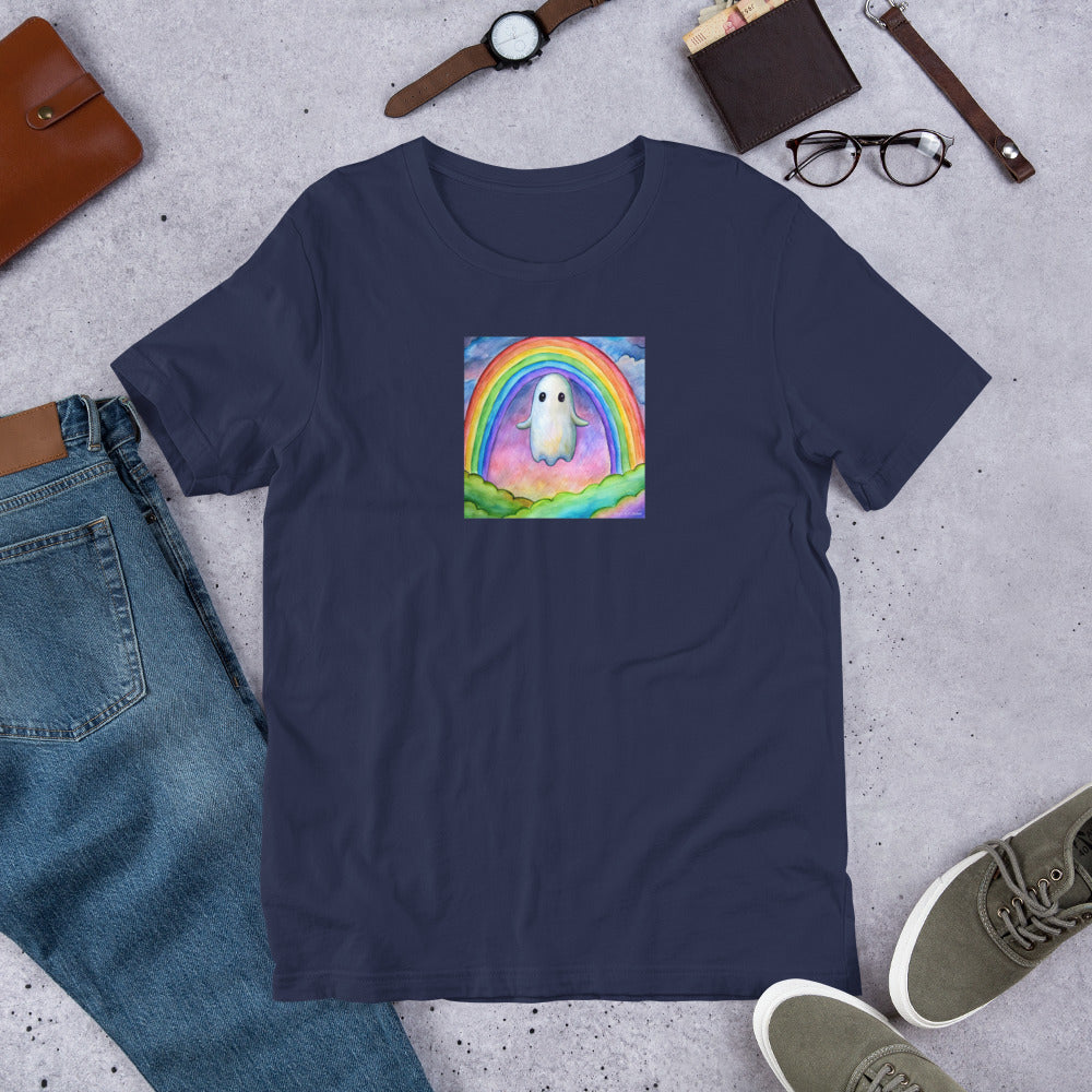 Rainbow Boo Unisex t-shirt