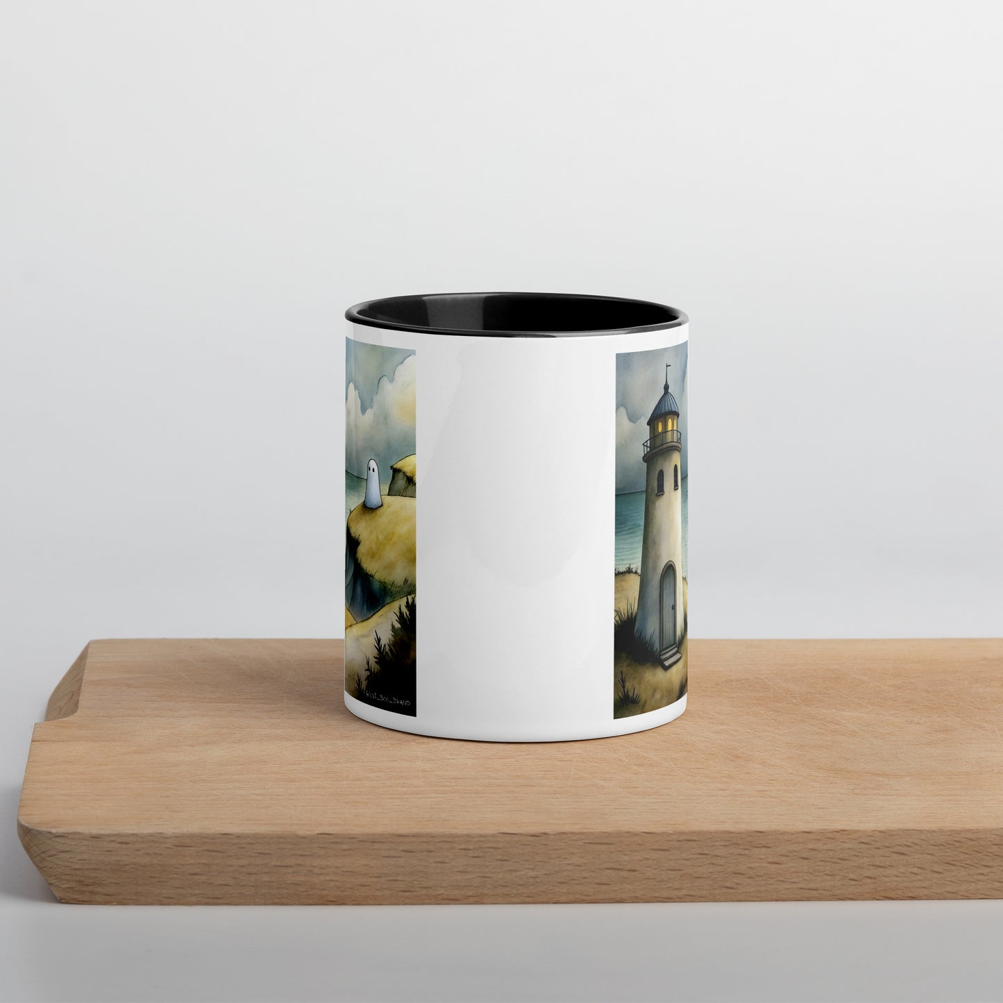 Lighthouse Mug with Color Inside