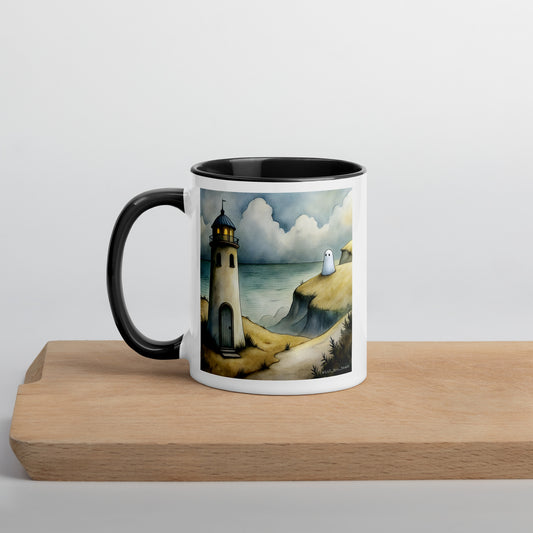 Lighthouse Mug with Color Inside