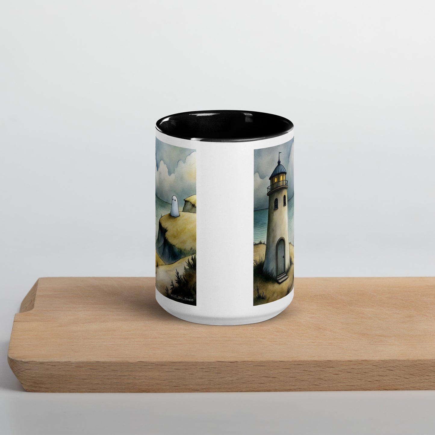 Lighthouse Mug with Color Inside